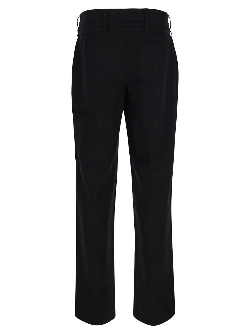 Shop Jacquemus Le Pantalon Disgreghi In Black