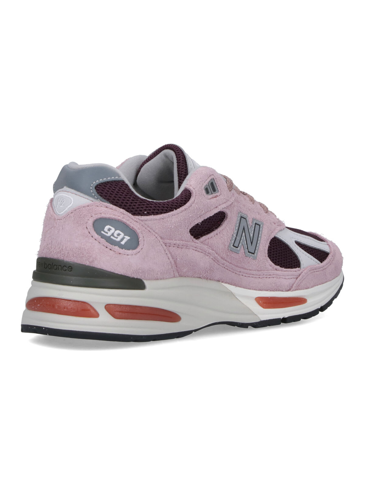 New Balance Made In Uk 991v2 Grape Sorbet Sneakers Deauville Mauve In Pink