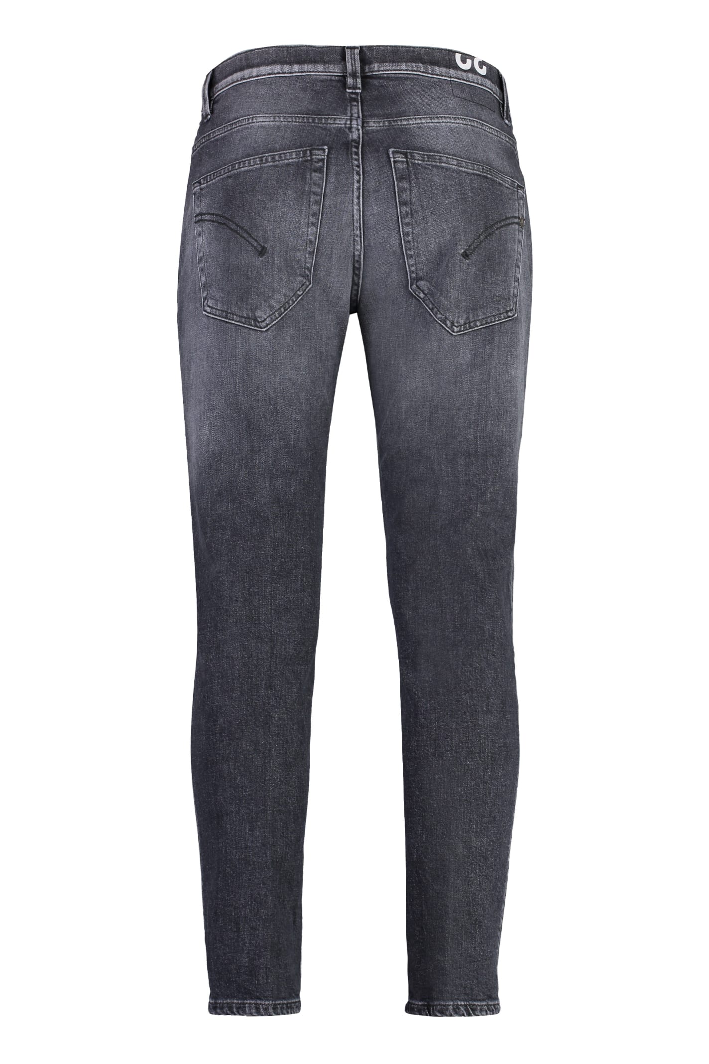 Dondup Brighton Carrot-fit Jeans In Grey