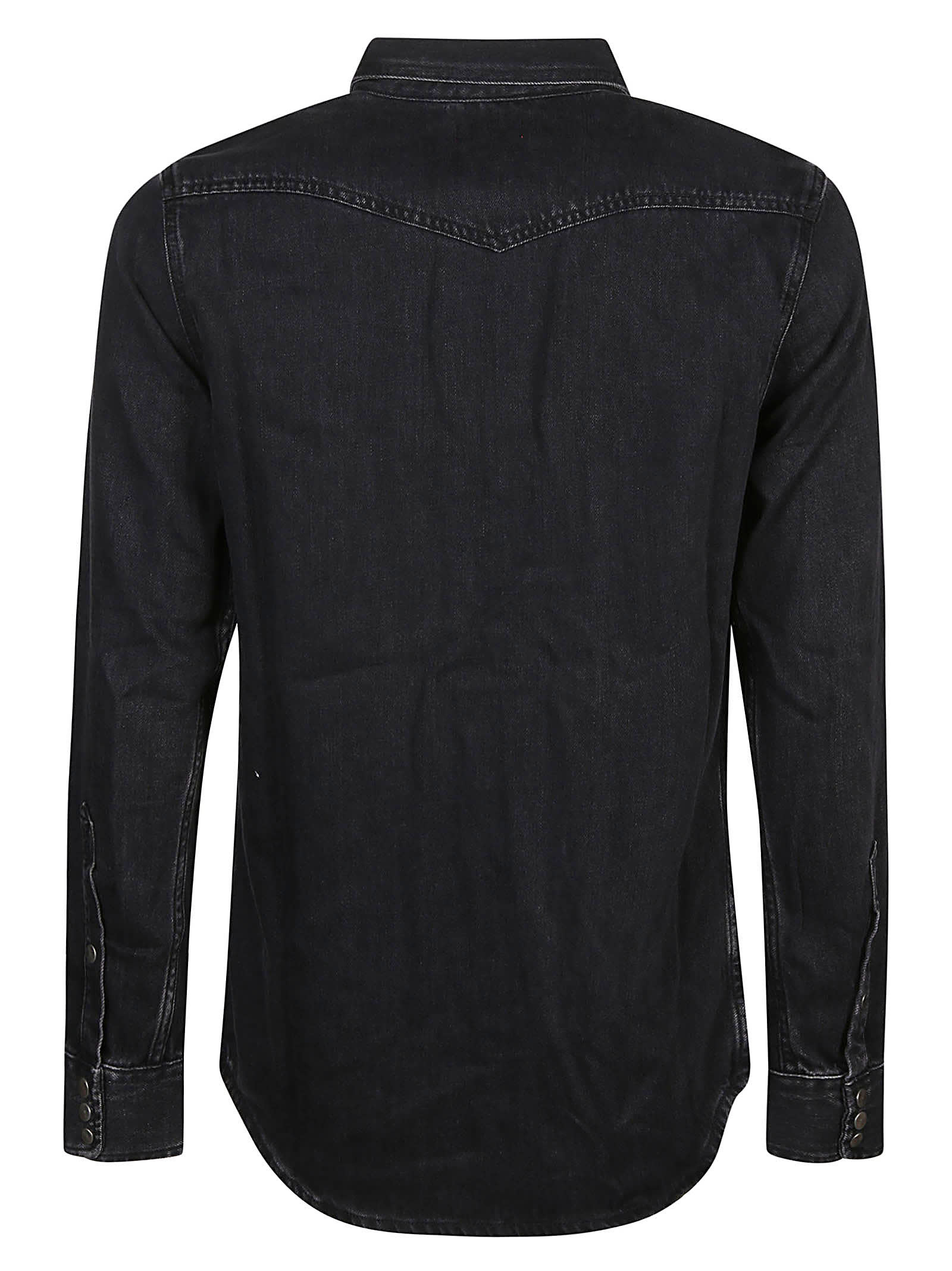 Shop Diesel D-vega Shirt In Black