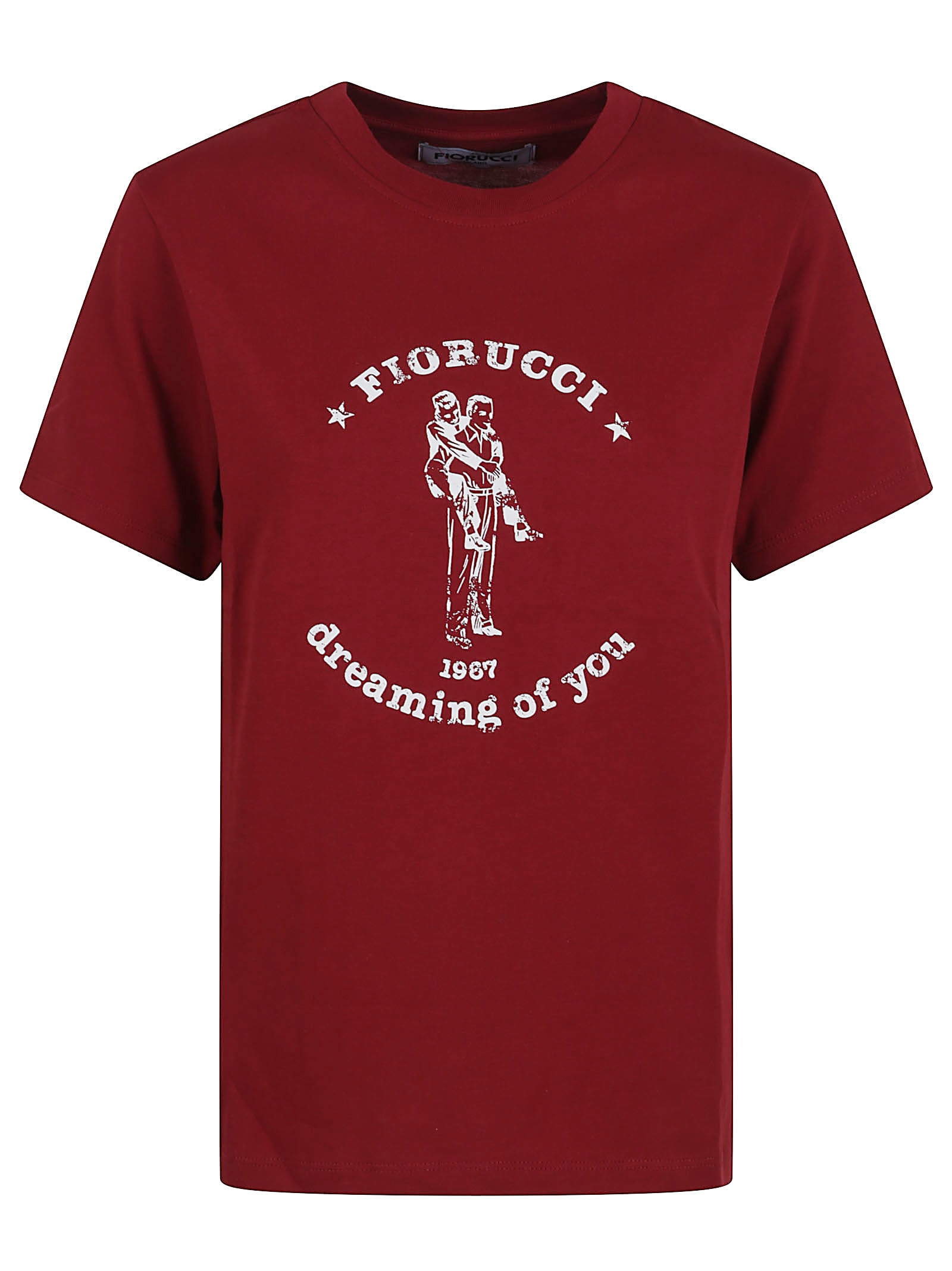Women`s Burgundy Dreaming Of You Regular Fit T-shirt