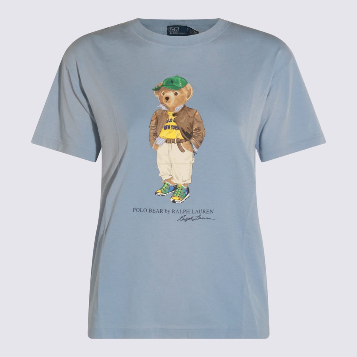 Light Blue Cotton T-shirt