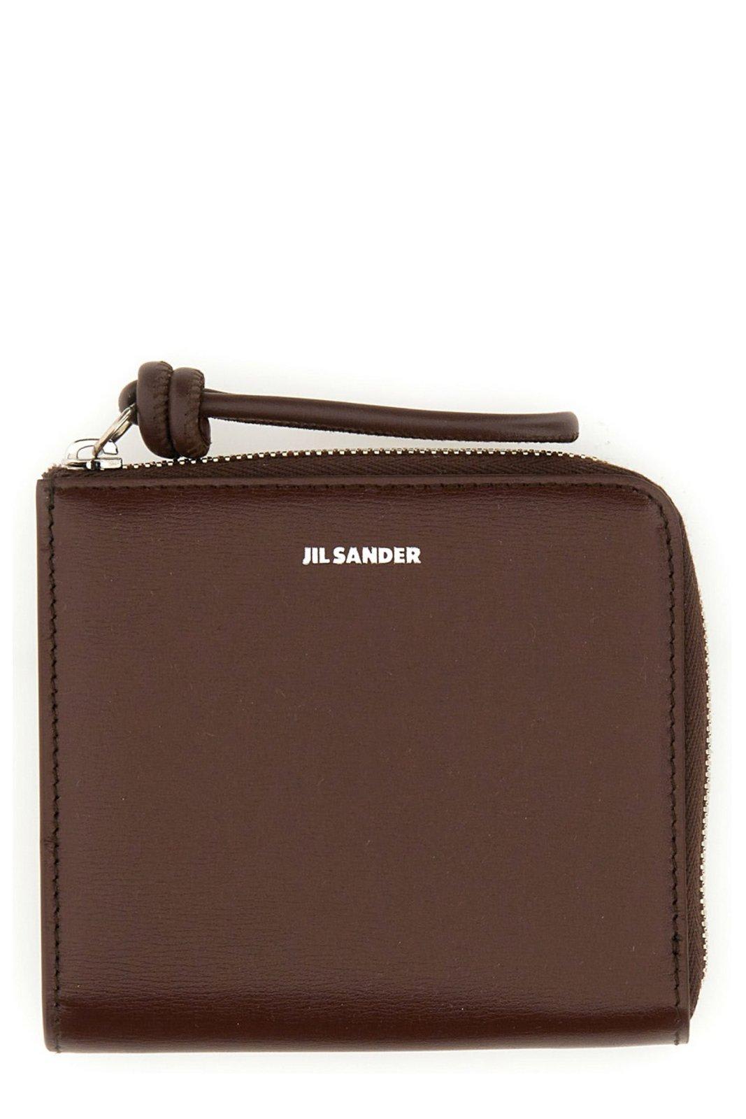 Logo Print Square Wallet