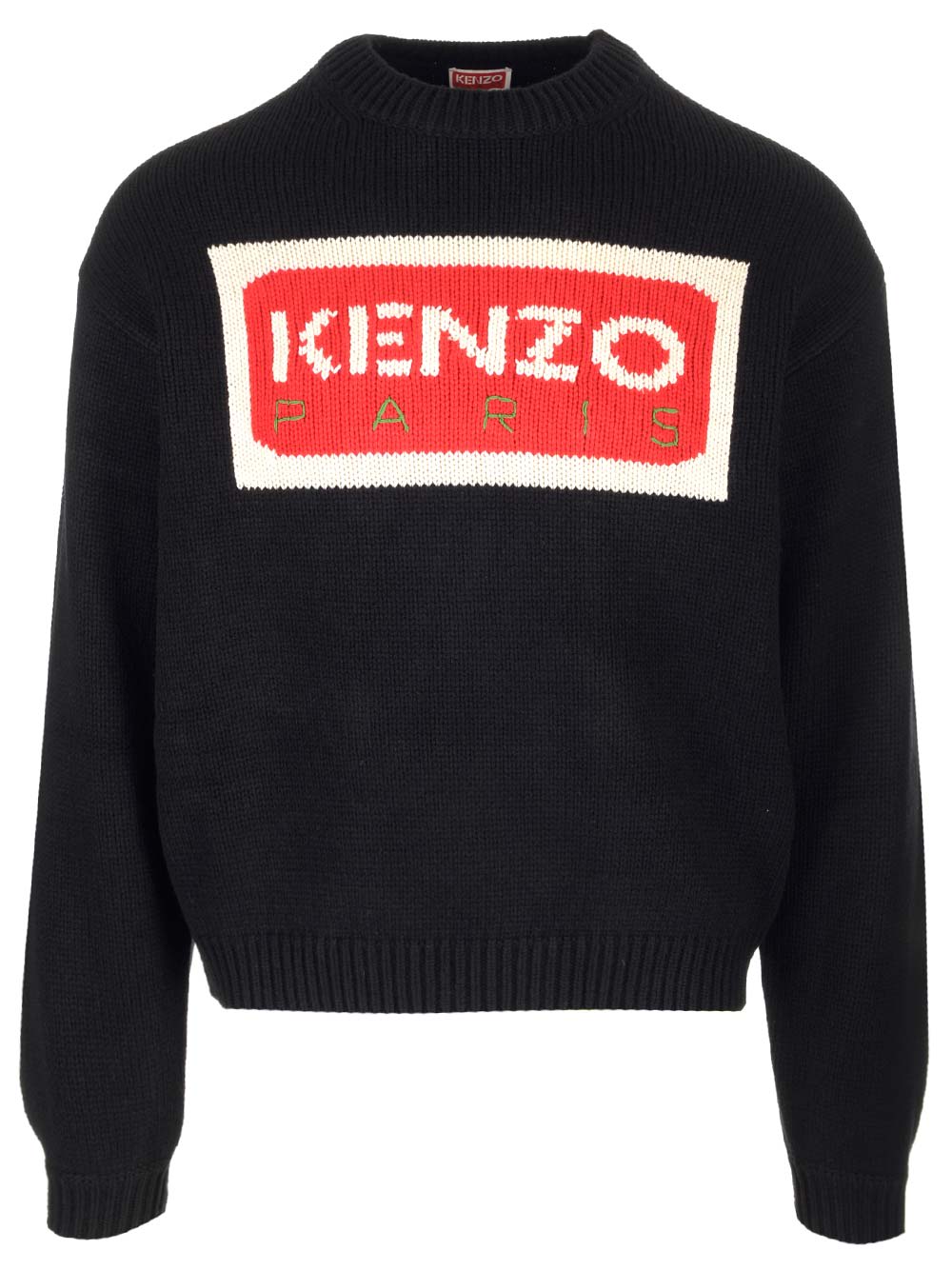 Shop Kenzo Crew-neck Sweater Sweater In Black