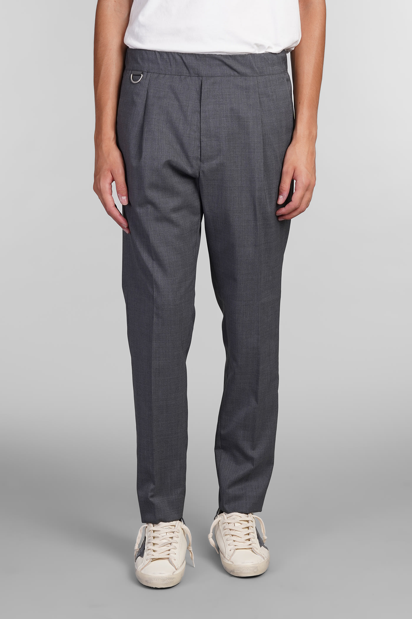 Patrick Pants In Grey Wool