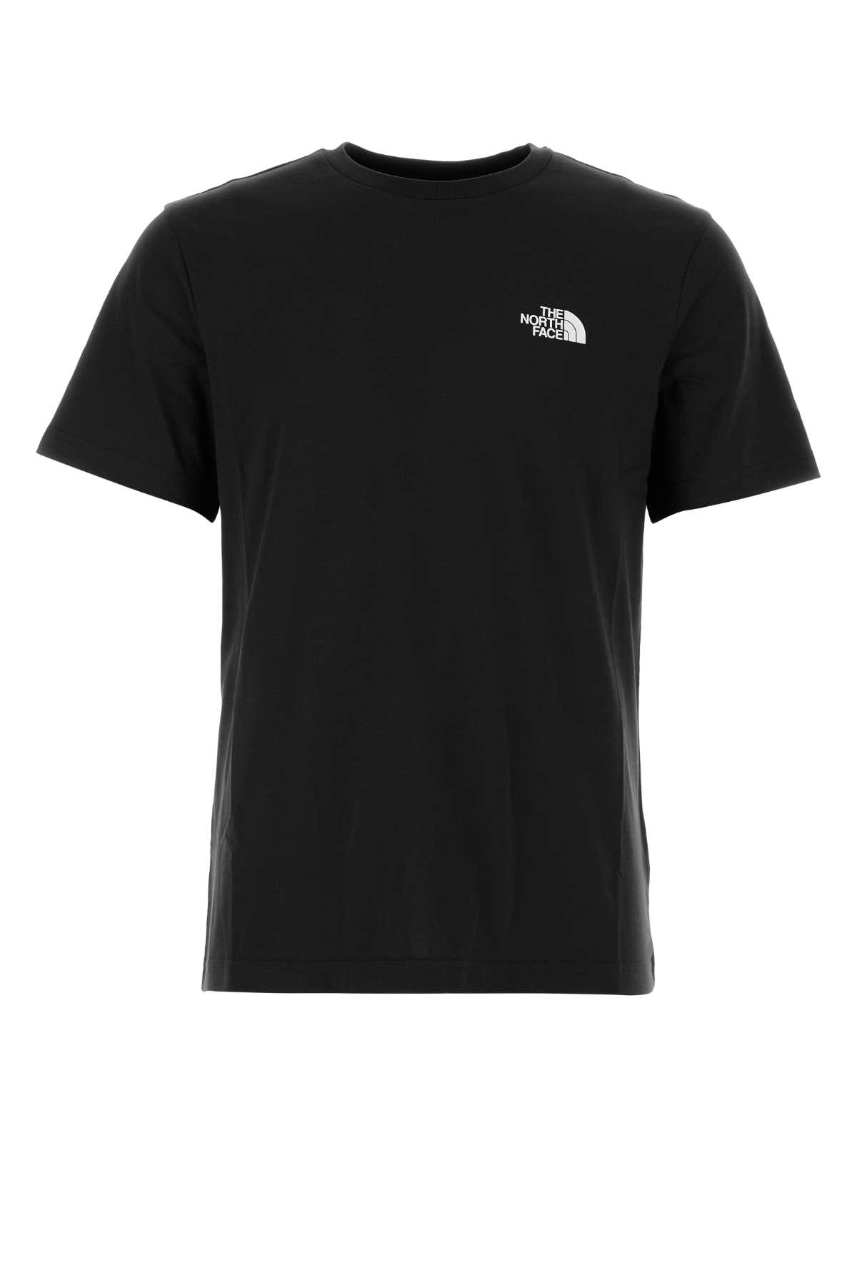 THE NORTH FACE BLACK COTTON T-SHIRT