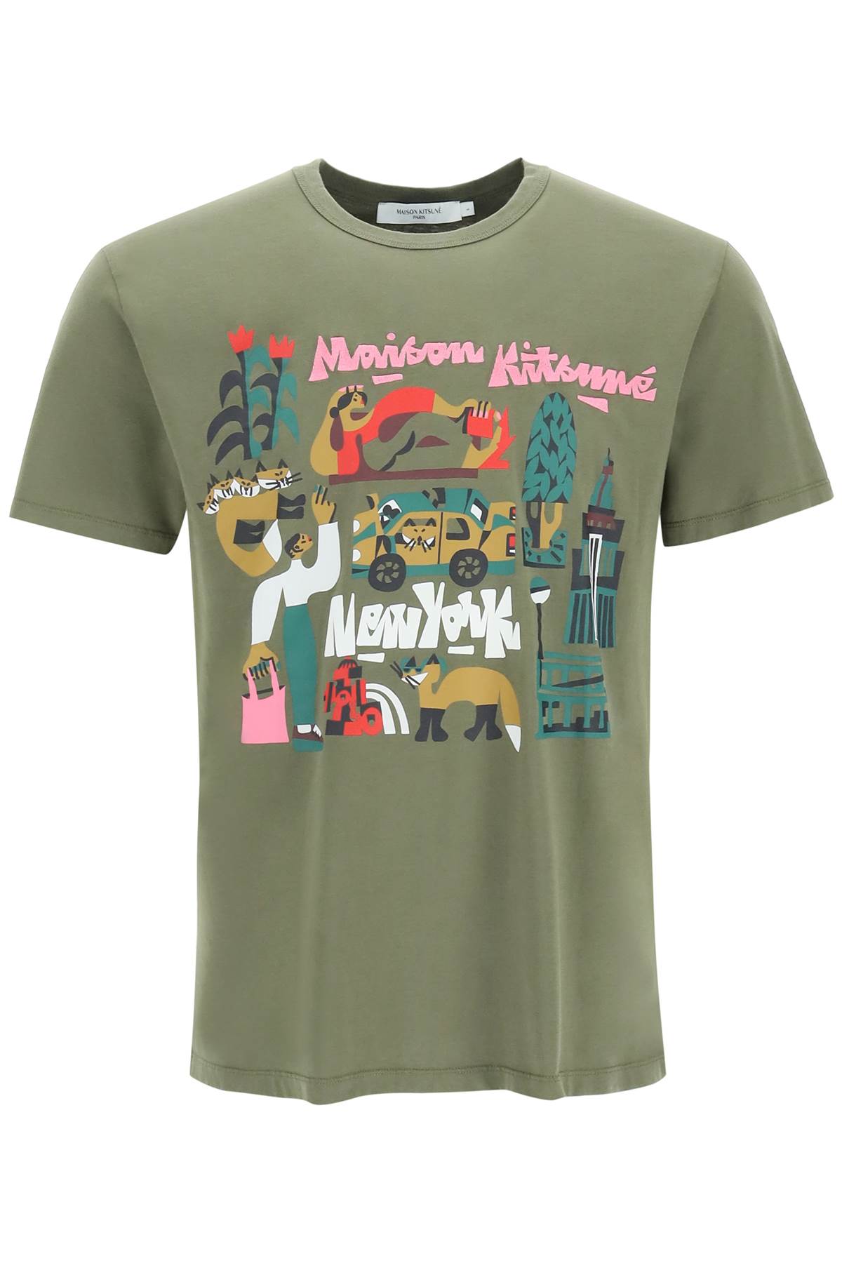 Maison Kitsuné Bill Rebholz new York T-shirt