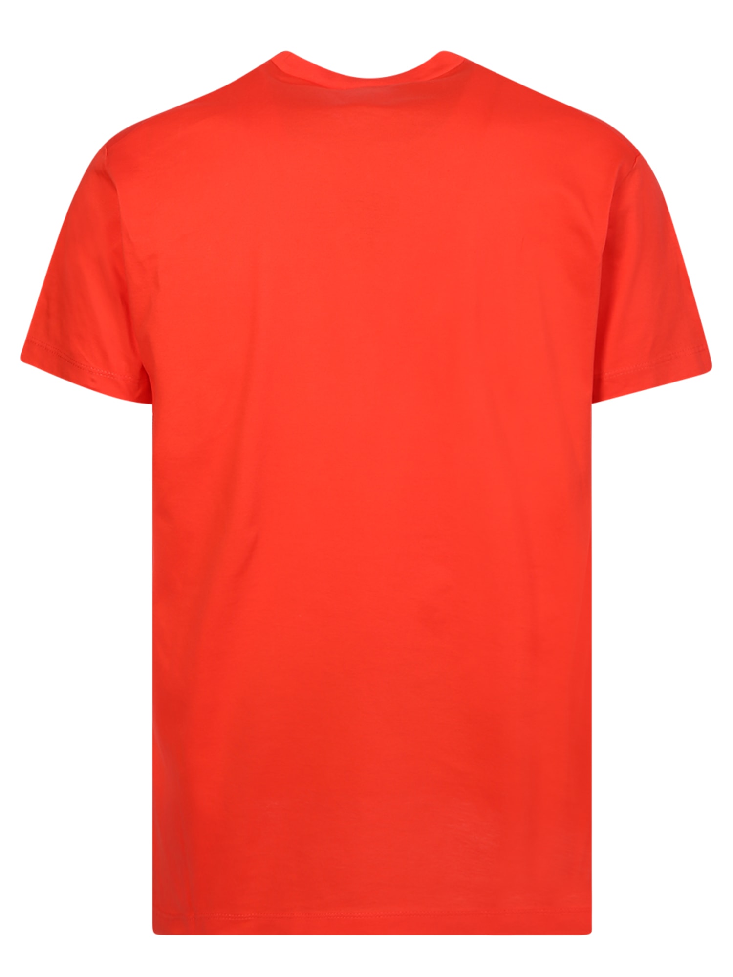 Shop Dsquared2 Orange Icon T-shirt
