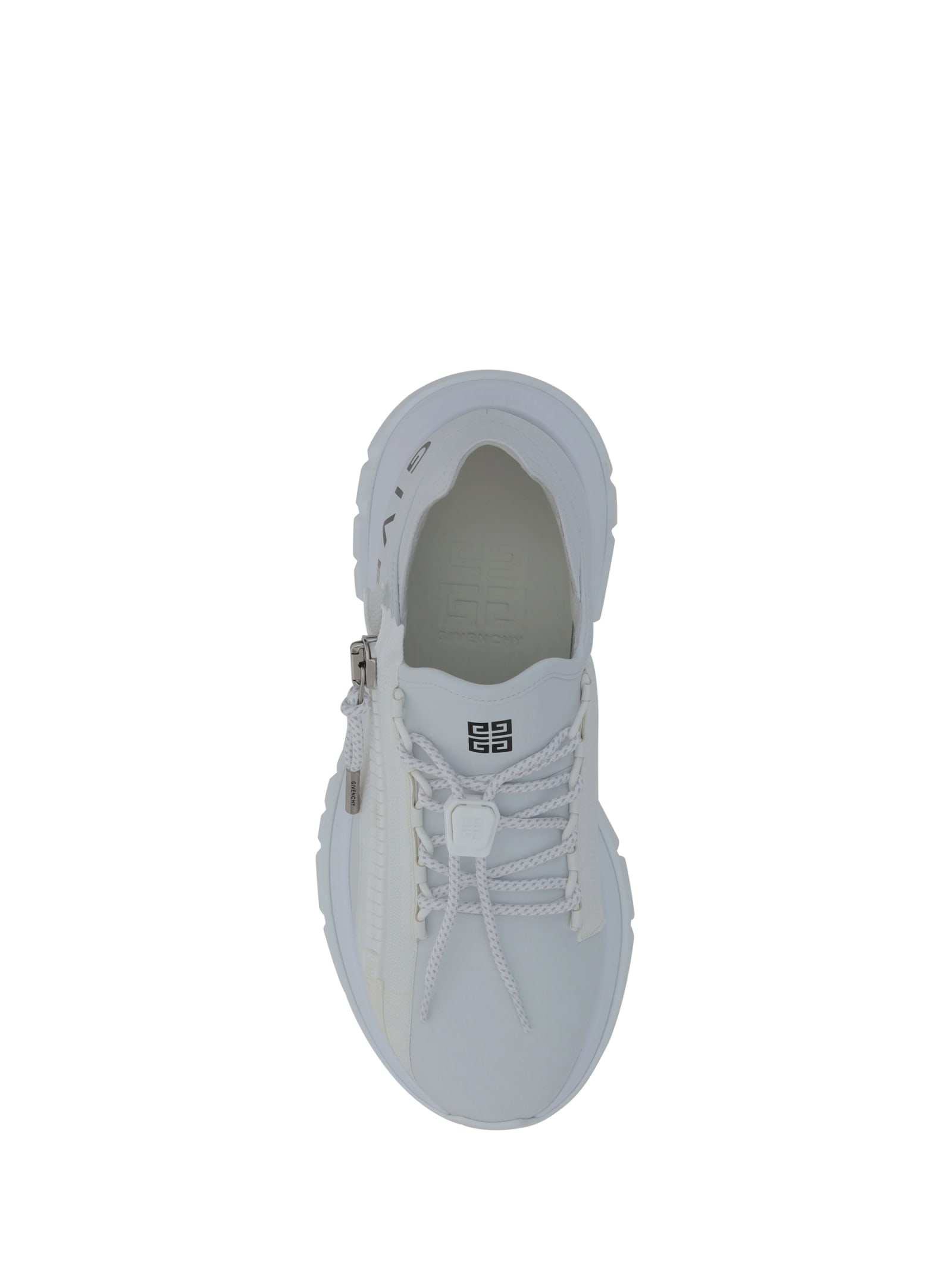 Shop Givenchy Spectre Runners Sneakers In White/black