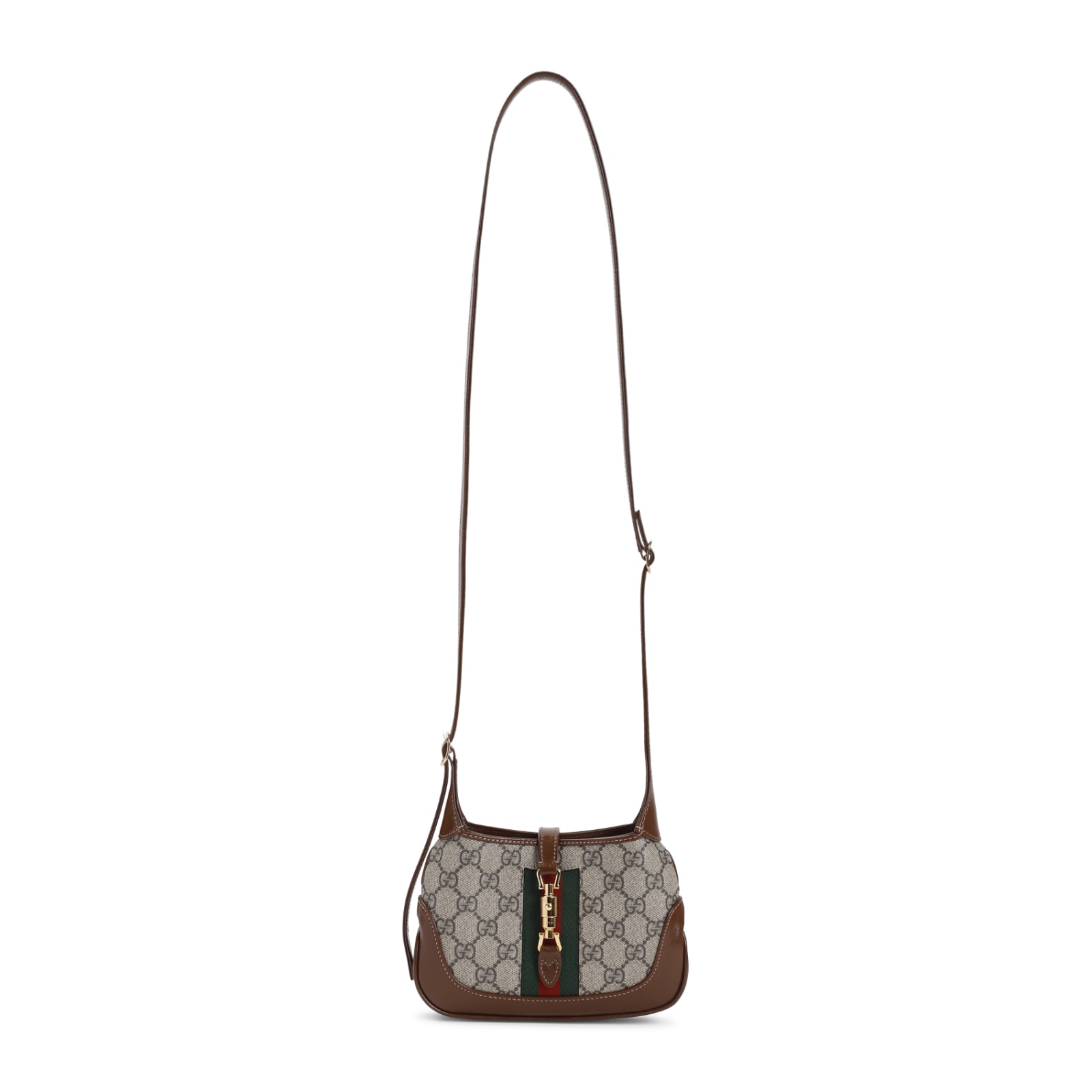 Shop Gucci Hobo Jackie 1961 Handbag In Be.ebon Br.sugar