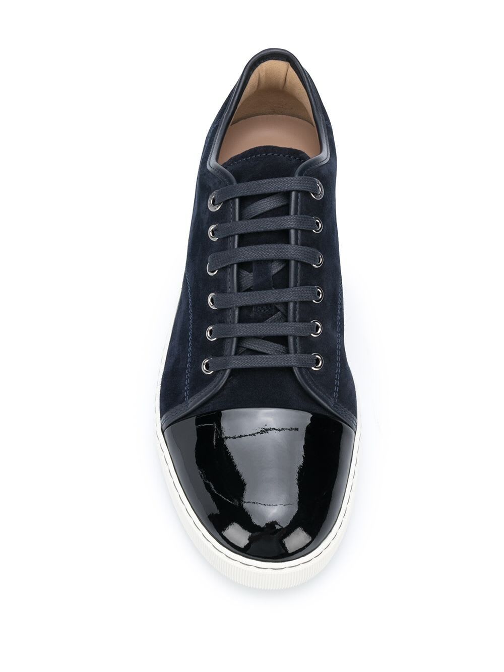 Shop Lanvin Sneakers Dbb1 In Dark Blue