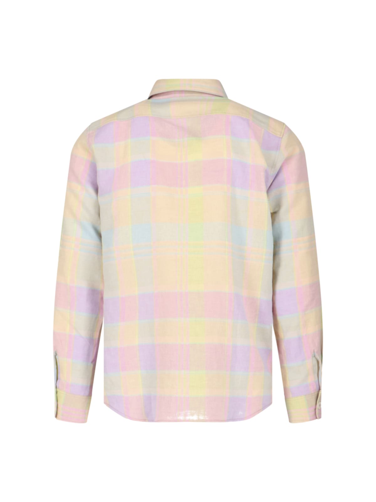 Shop Apc Trek Shirt In Multicolor