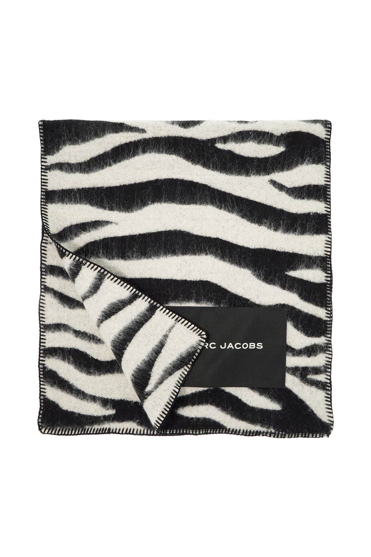 Shop Marc Jacobs With Zebra Print In Black/white (white)