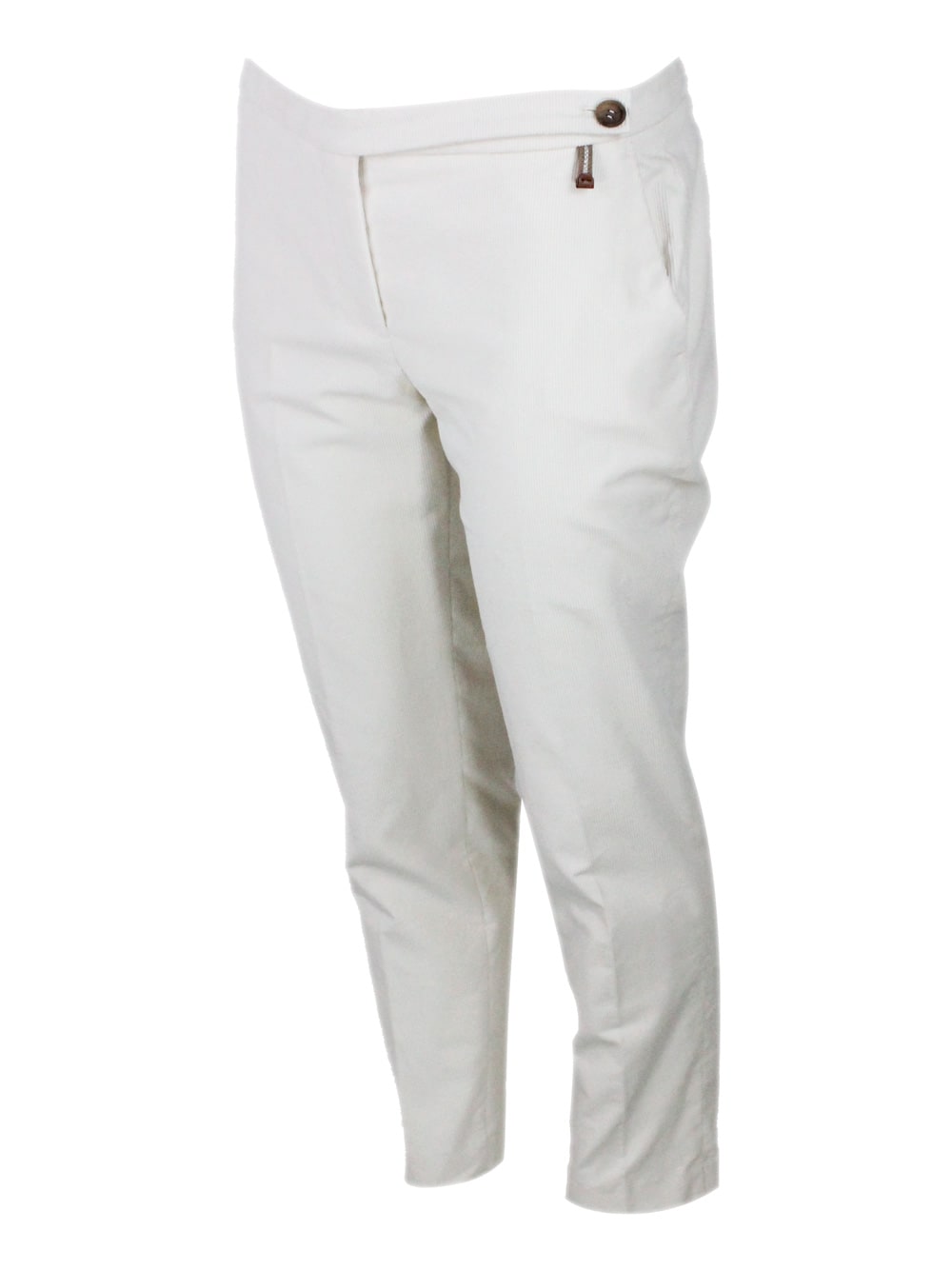 Shop Lorena Antoniazzi Pants In White