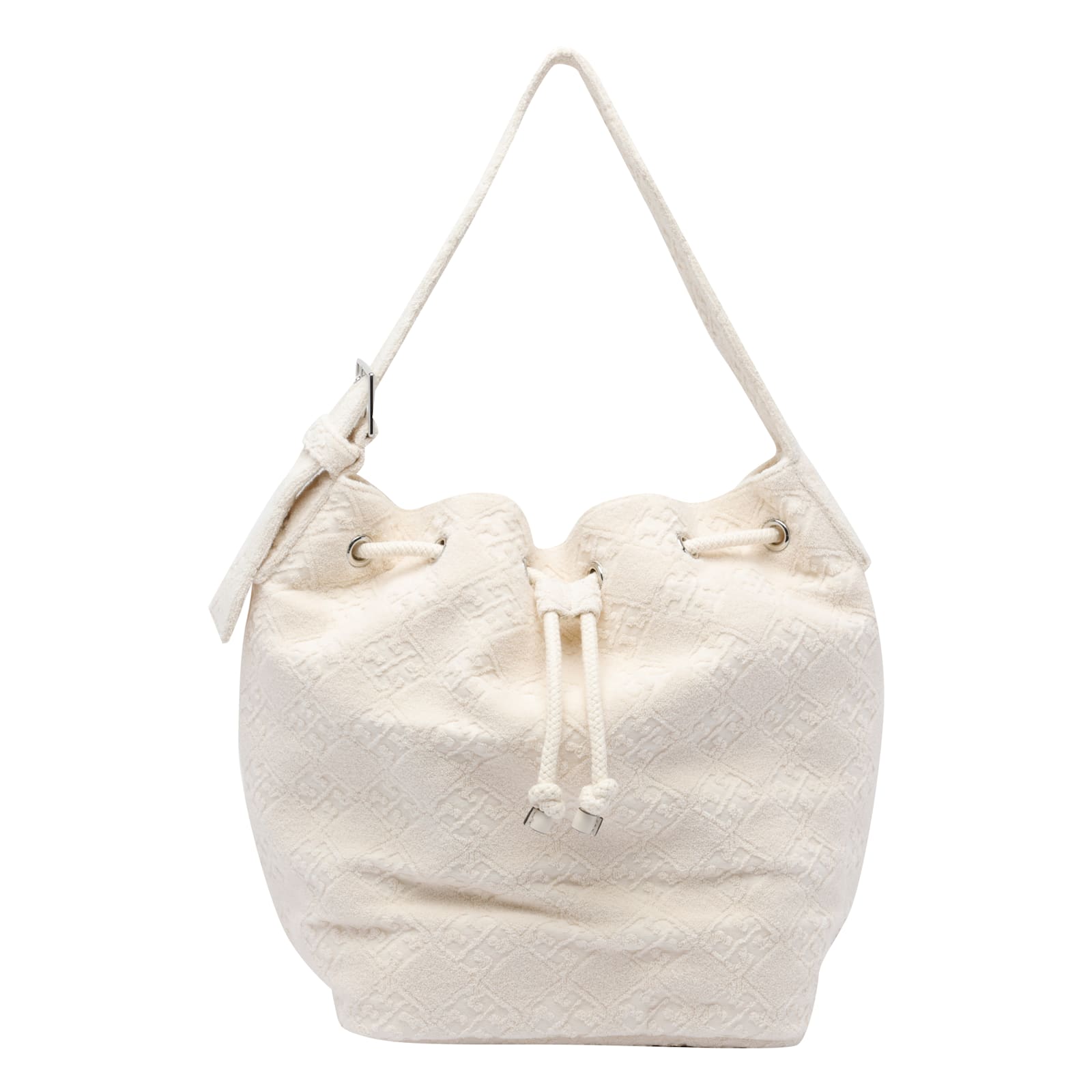 T Monogram Terry Bucket Bag
