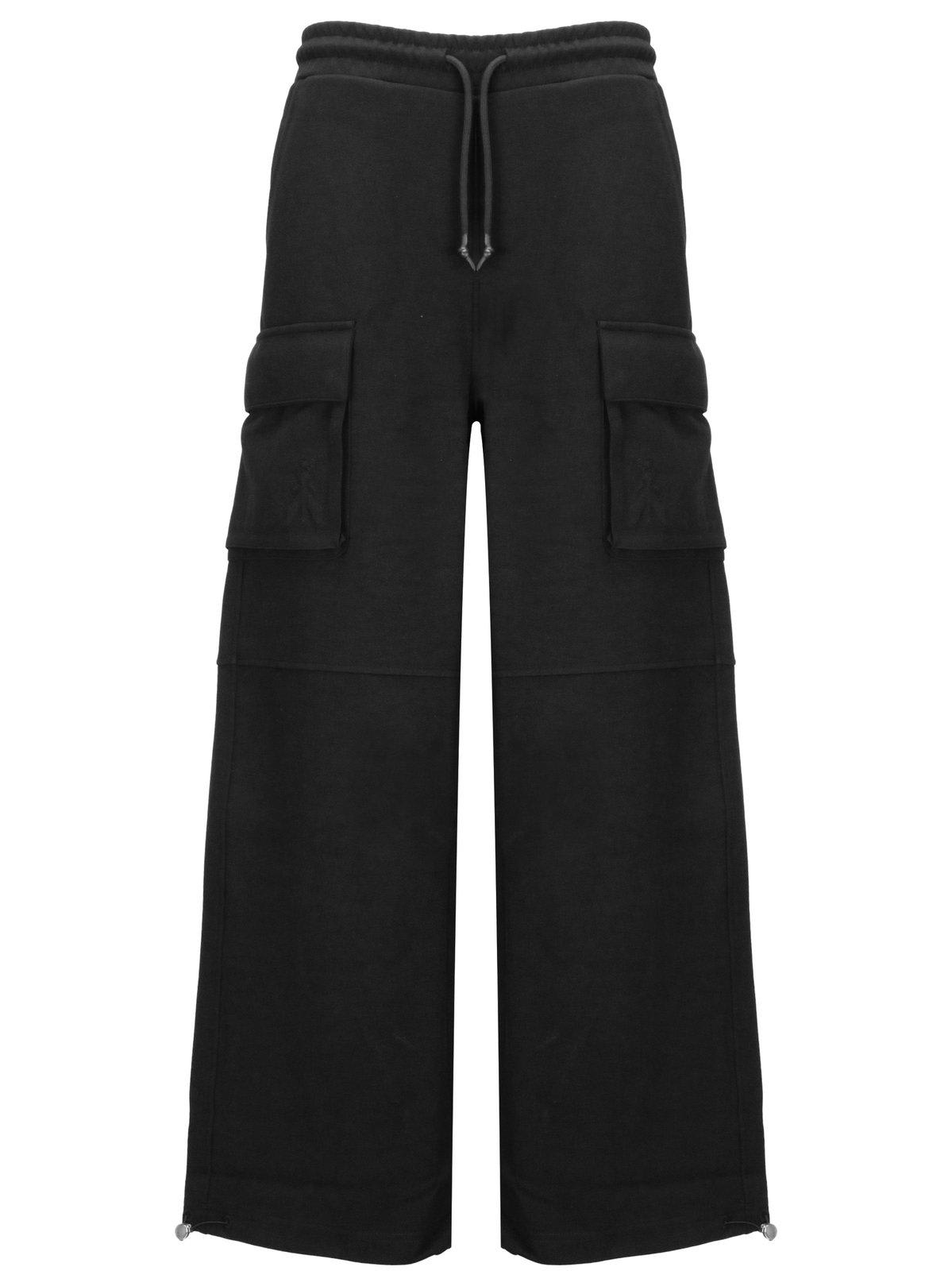 Drawstring Fleece Cargo Pants Patrizia Pepe