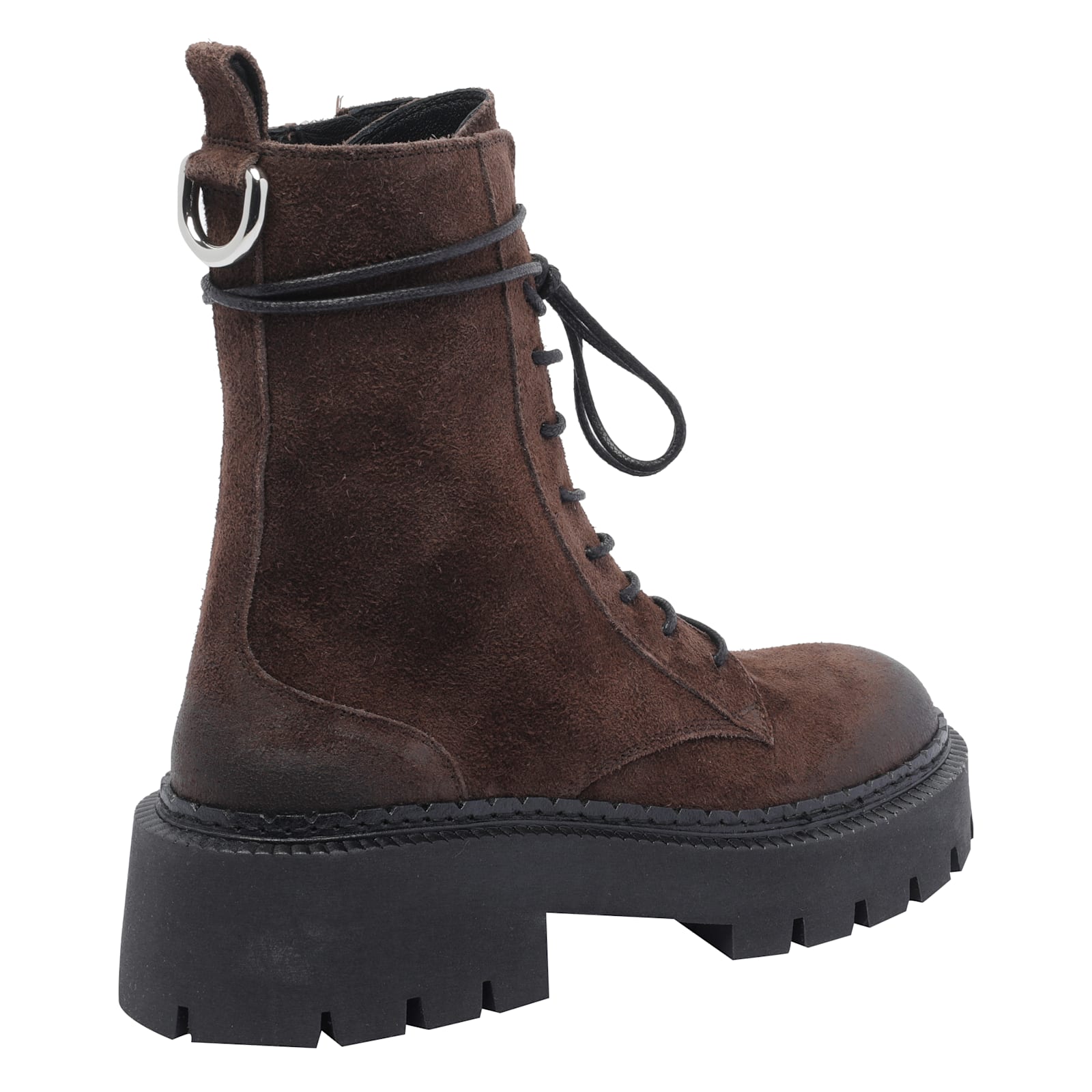 Vic Matie 50mm Lace-up Platform Boots In Blue