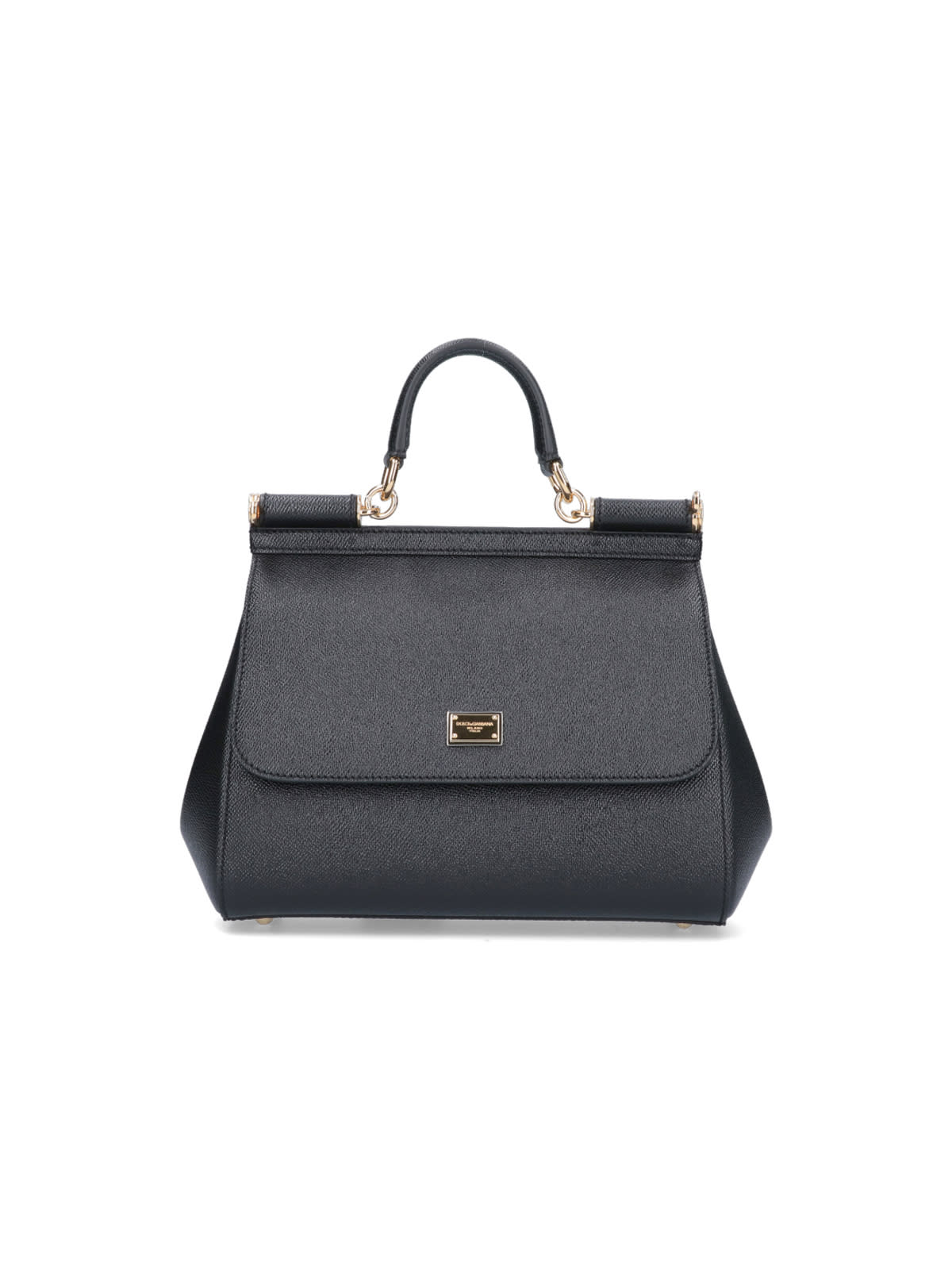 Dolce & Gabbana - Medium Sicily Bag In Black