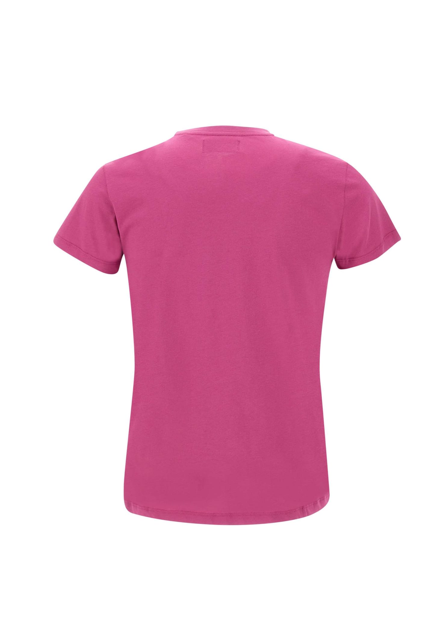 Shop Vilebrequin Cotton T-shirt In Fuchsia