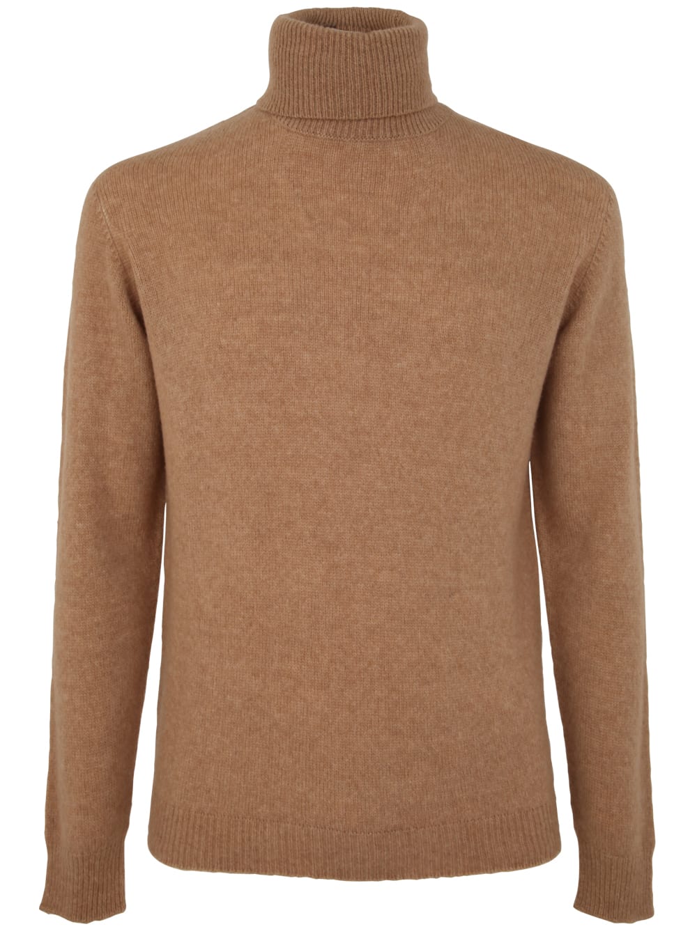 Shop Nuur Turtle Neck Sweater In Walnut