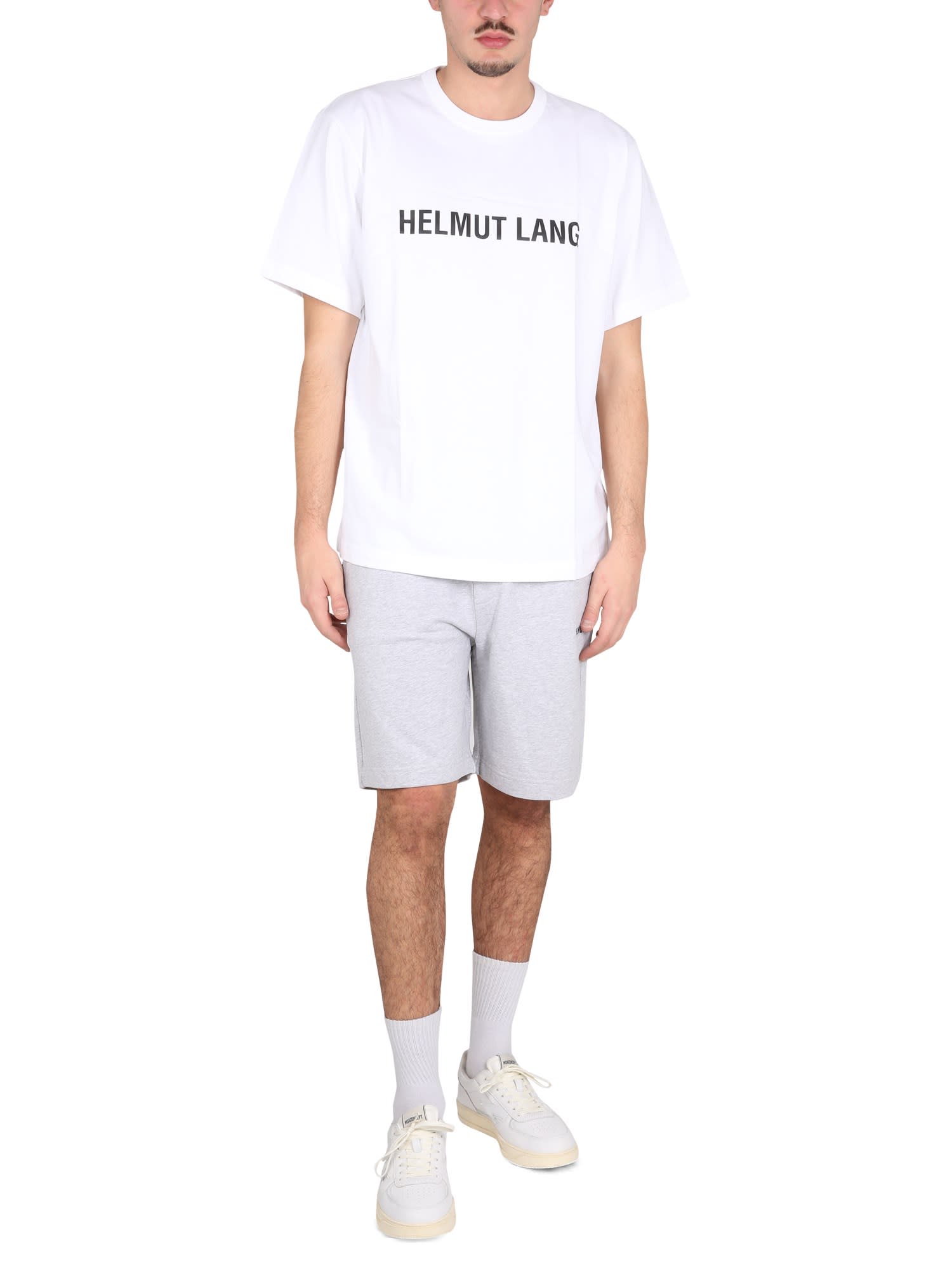 Helmut Lang Logo Print T-shirt