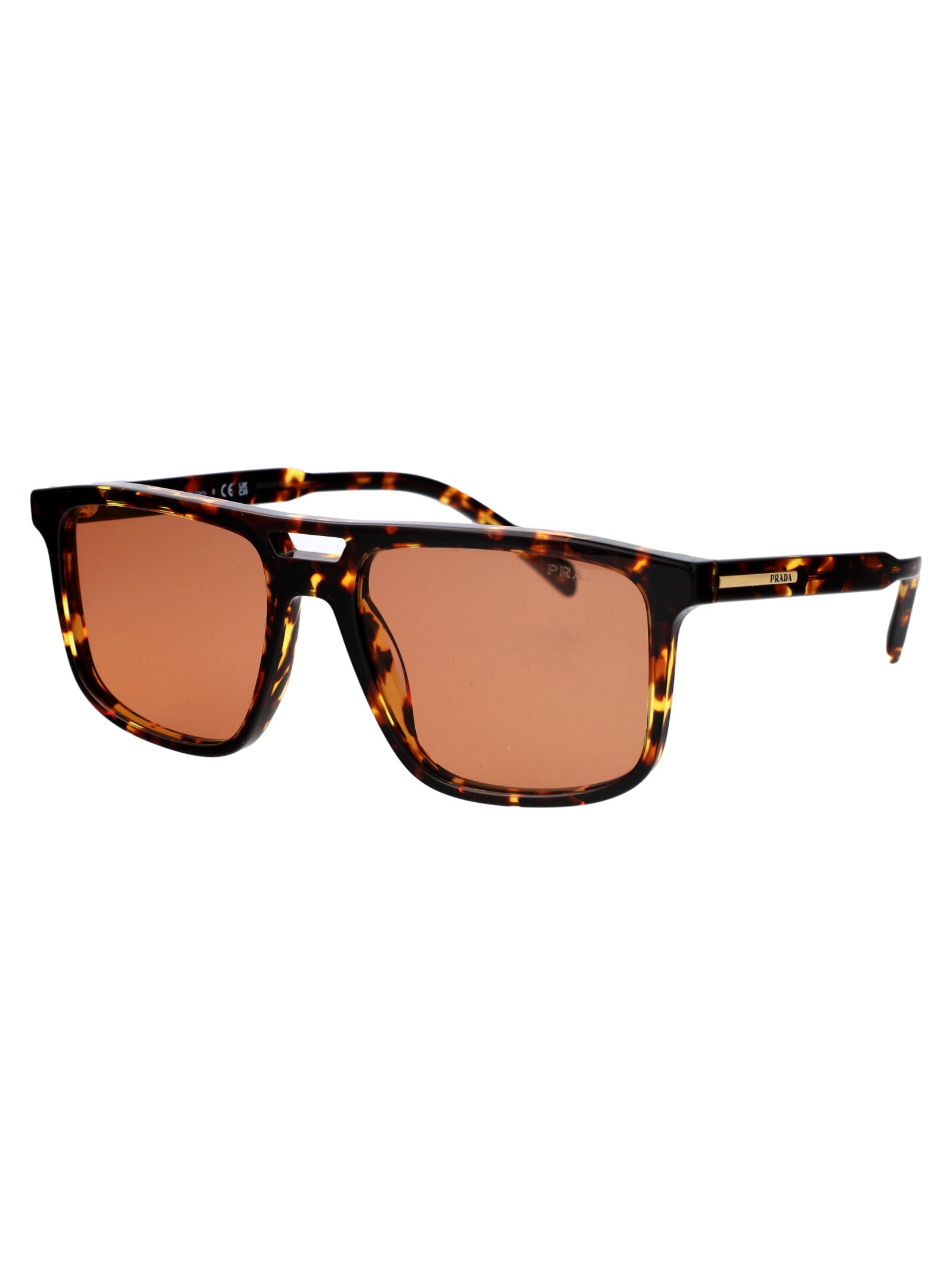 Prada 0pr A22s Sunglasses In Brown