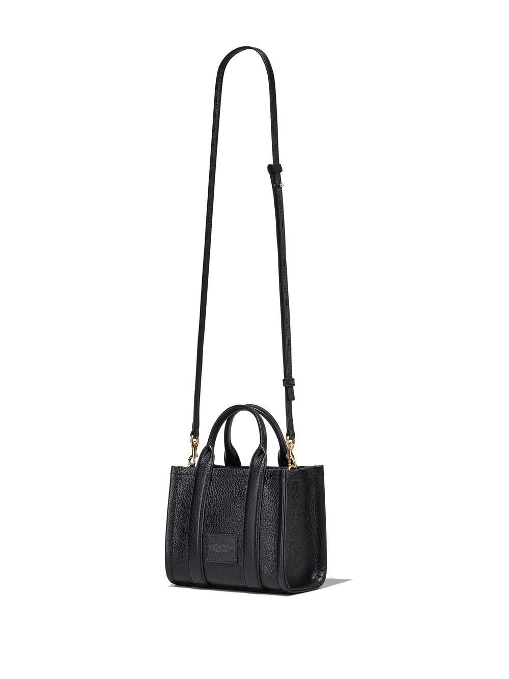 Shop Marc Jacobs The Mini Tote In Black