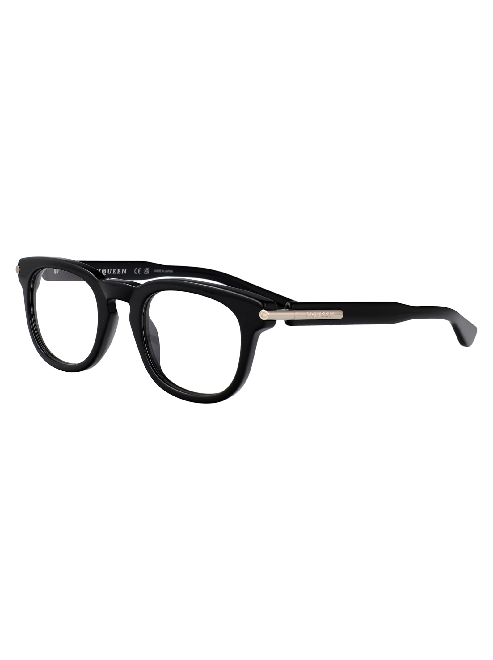 Alexander Mcqueen Am0498o Glasses In Black