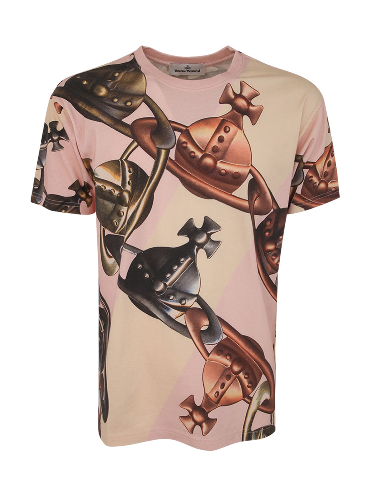 Vivienne Westwood T-shirt  Herren Farbe Bunt In Orb Chain
