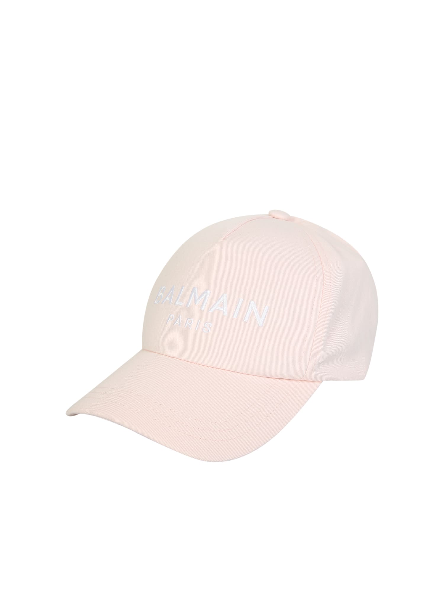 Practical Accessory With A Casual Look; Cotton Hat With Balmain Logo