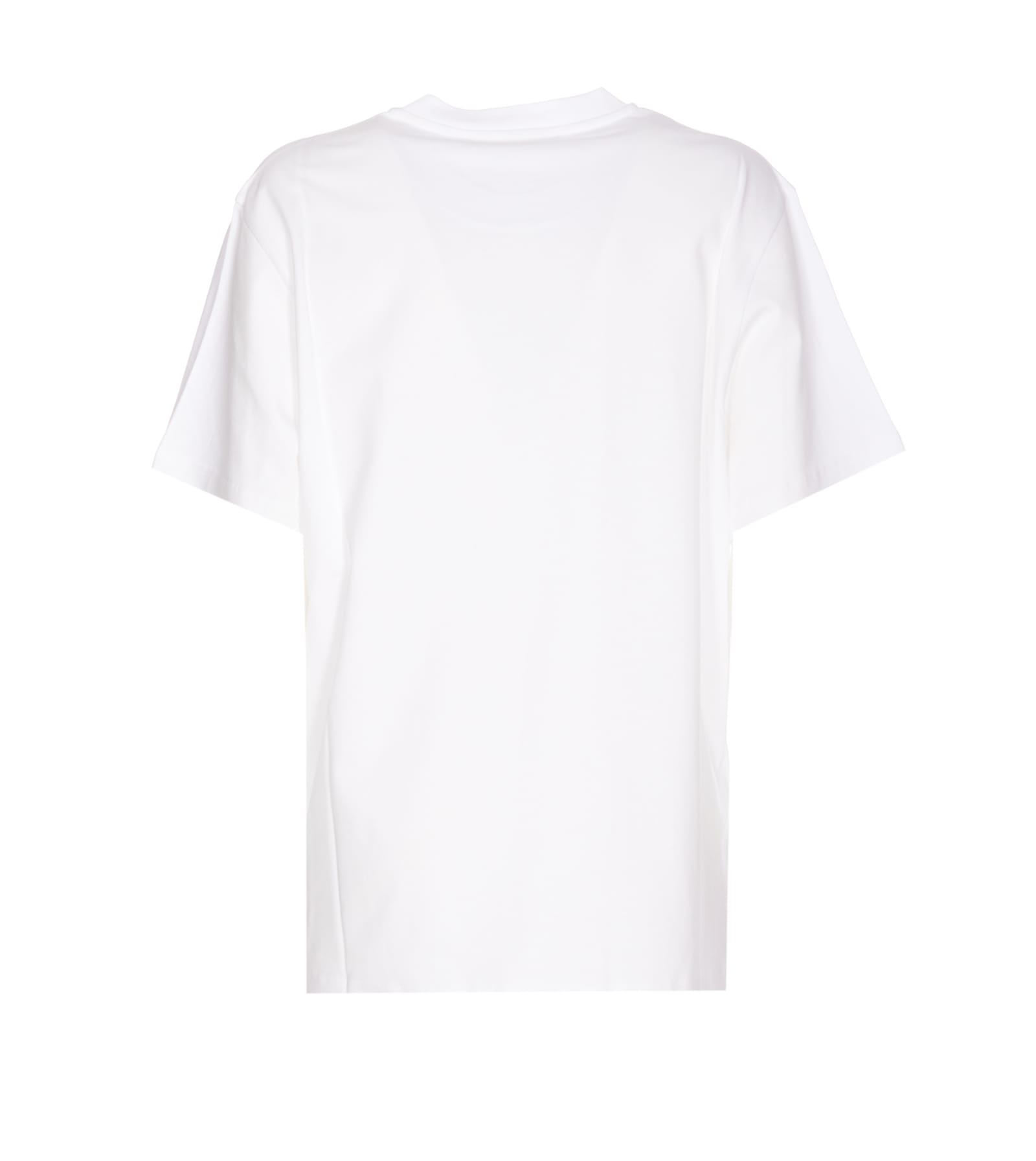 Shop Stella Mccartney Iconic Stella Logo T-shirt In Pure White