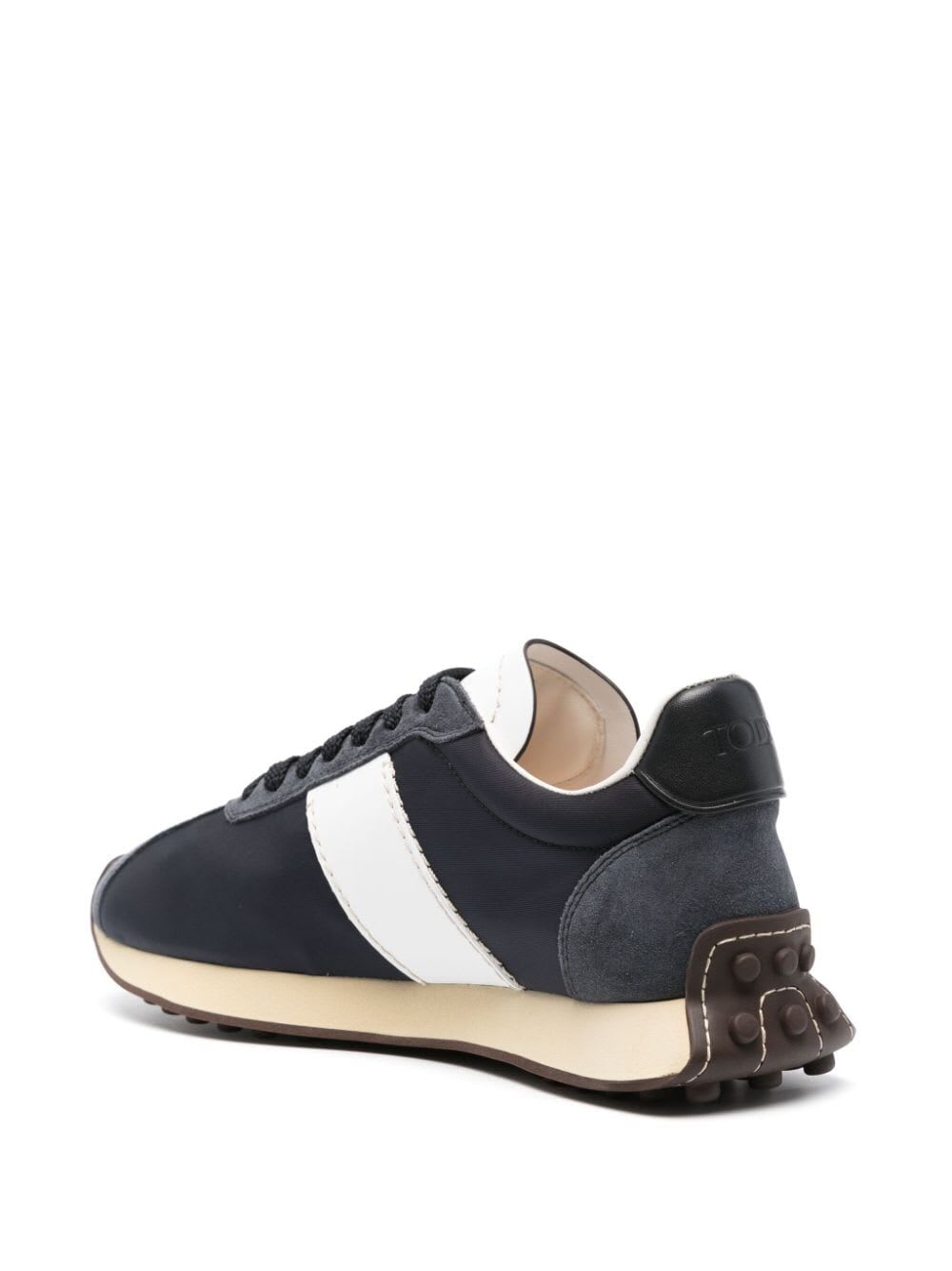 Shop Tod's Sneakers In V Blue White