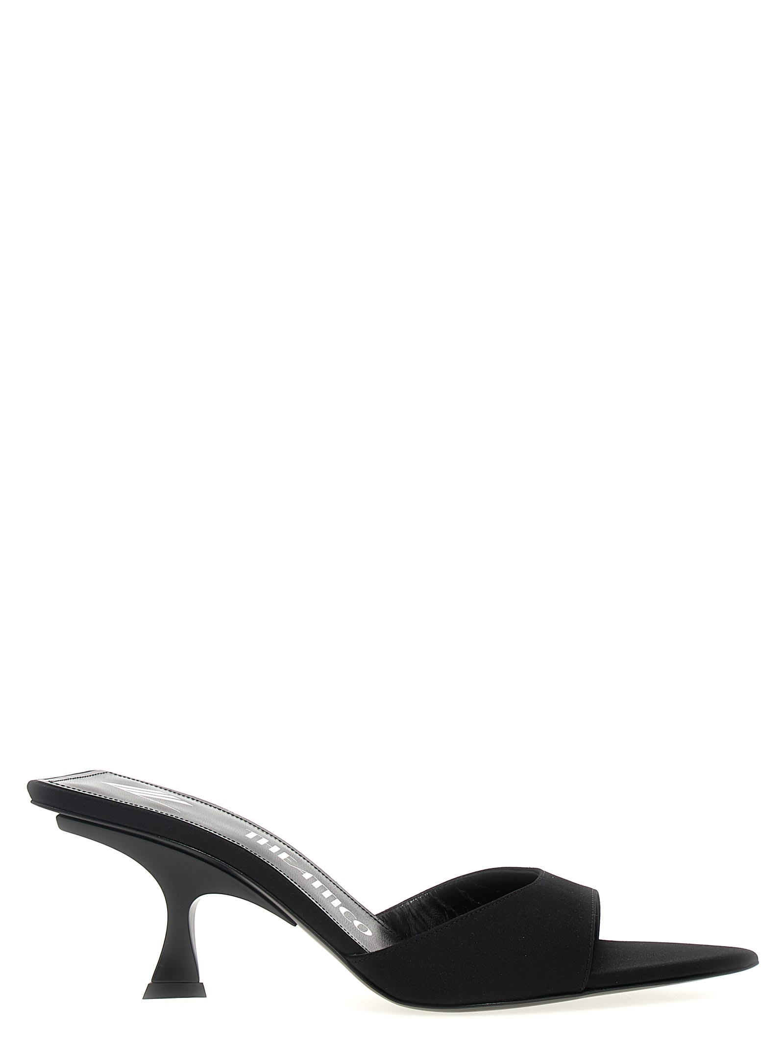 Shop Attico Bes Mules In Black