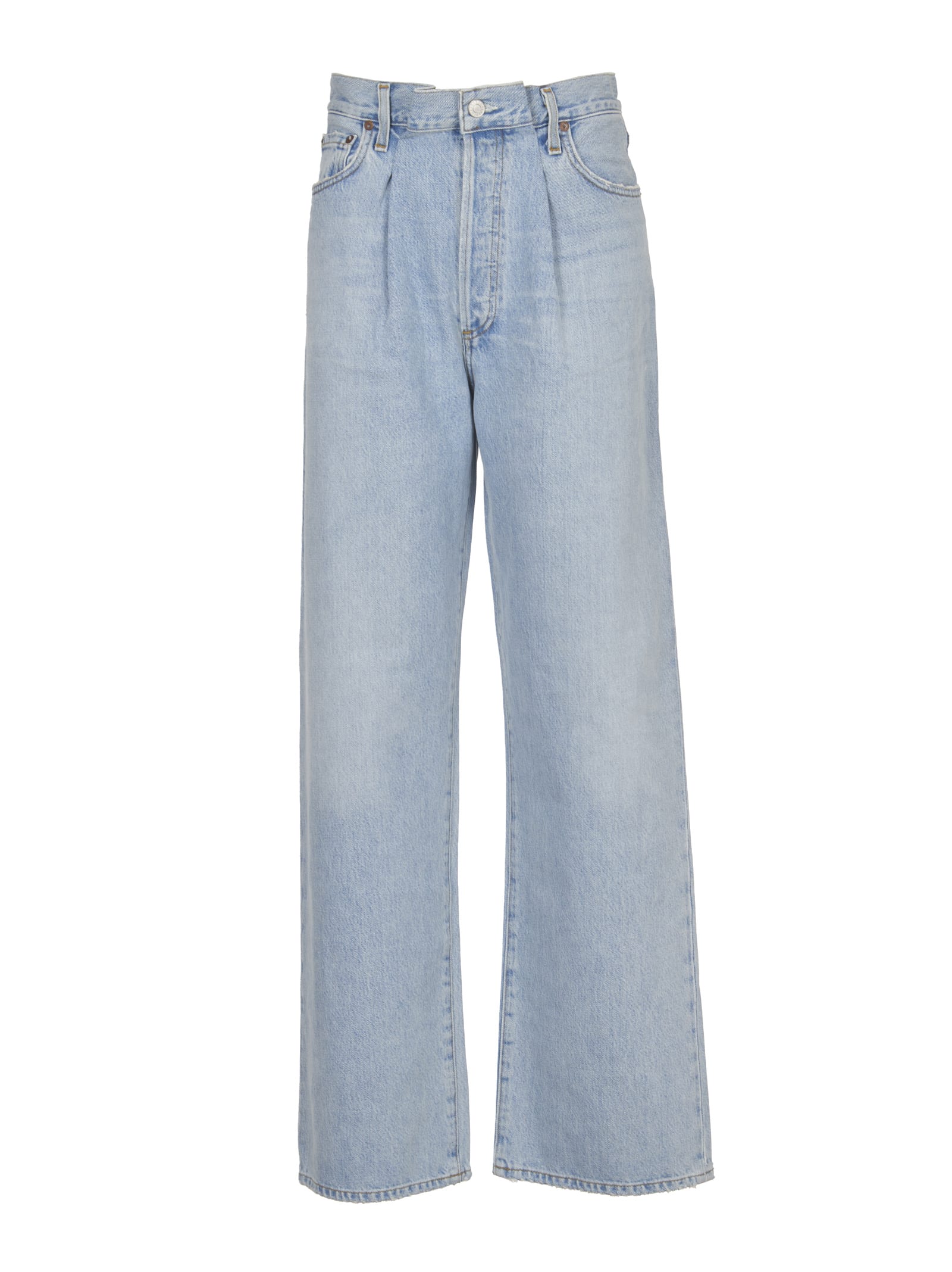 AGOLDE Palazzo Blue Jeans