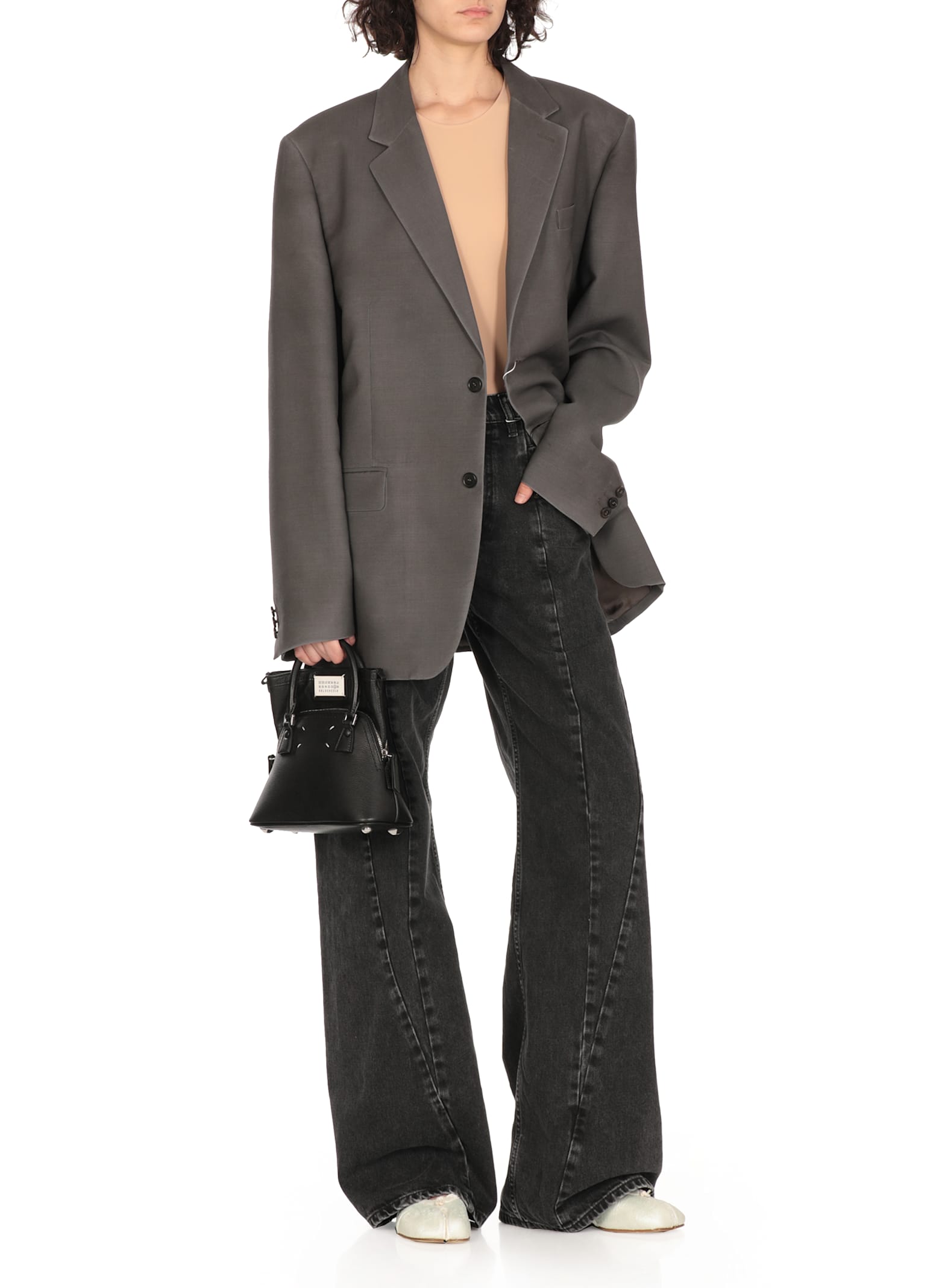Maison Margiela Micro 5ac Classique Crossbody Bag In Black