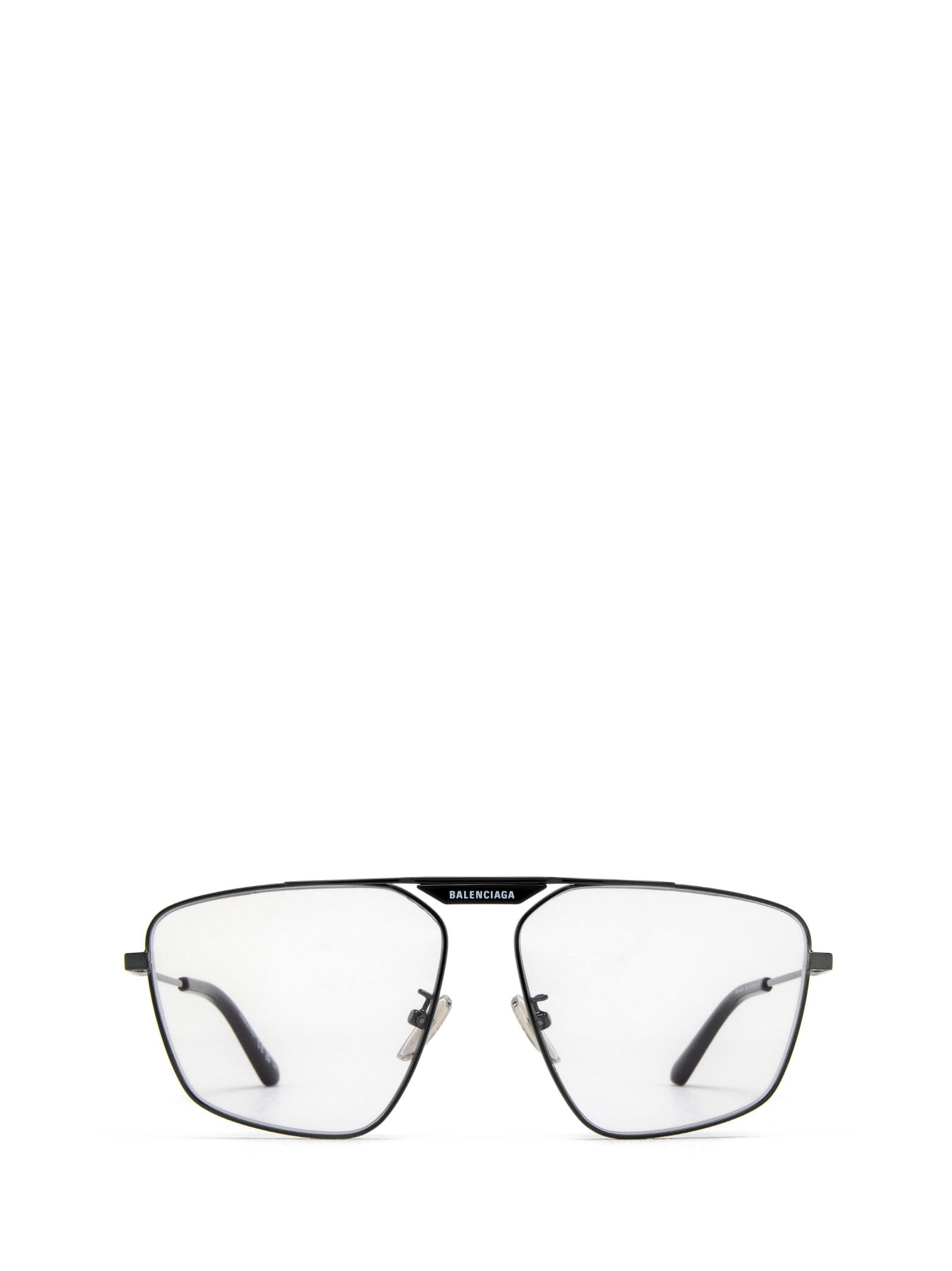 Shop Balenciaga Bb0246sa Grey Sunglasses