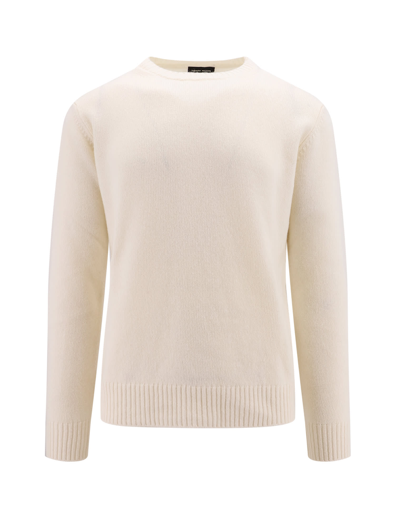 Shop Roberto Collina Sweater In White