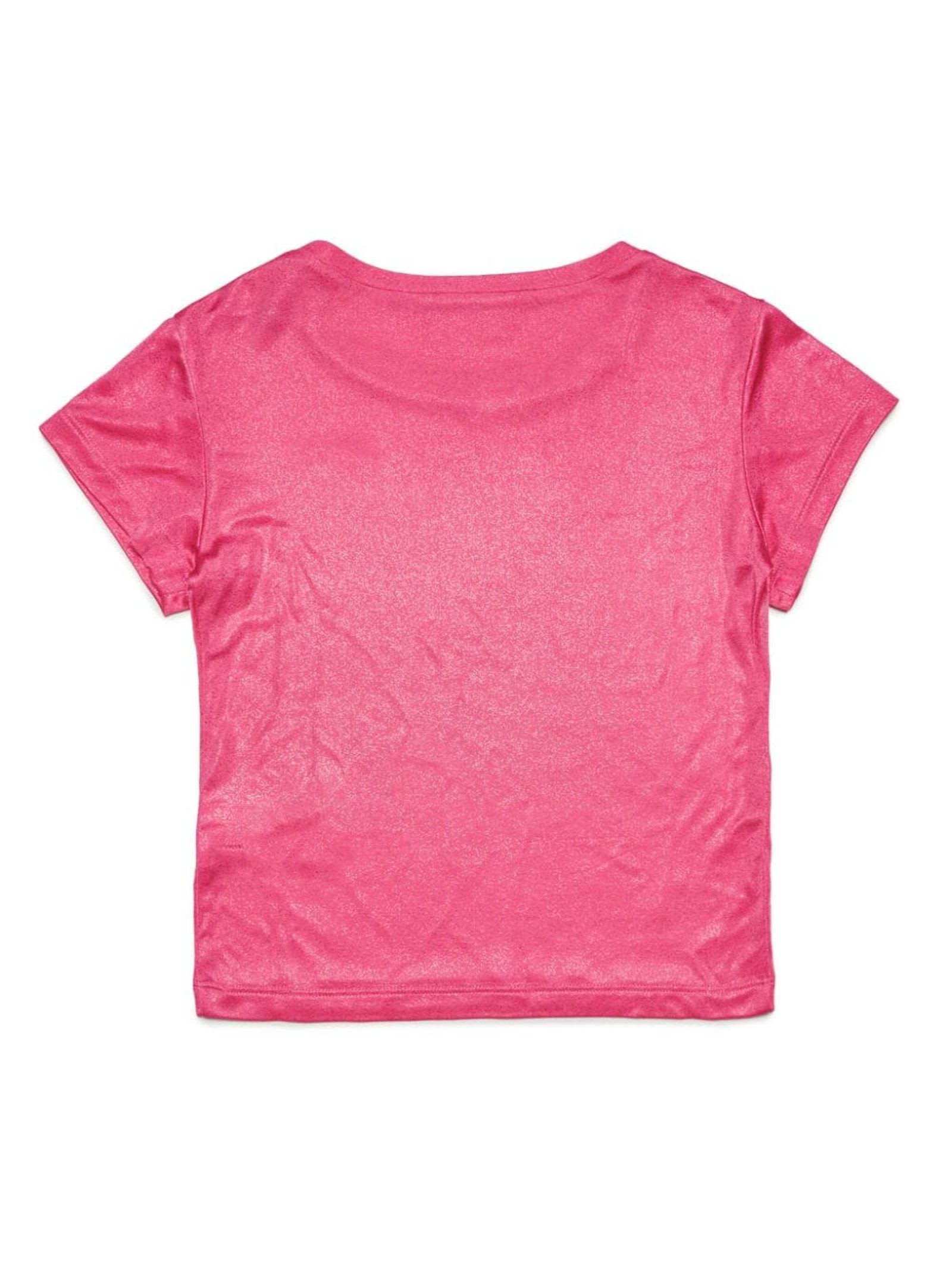 Shop Diesel T-shirts And Polos Pink