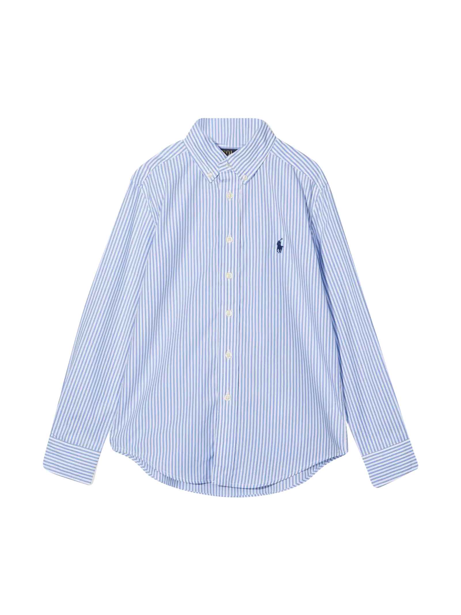 Ralph Lauren Blue Shirt Boy