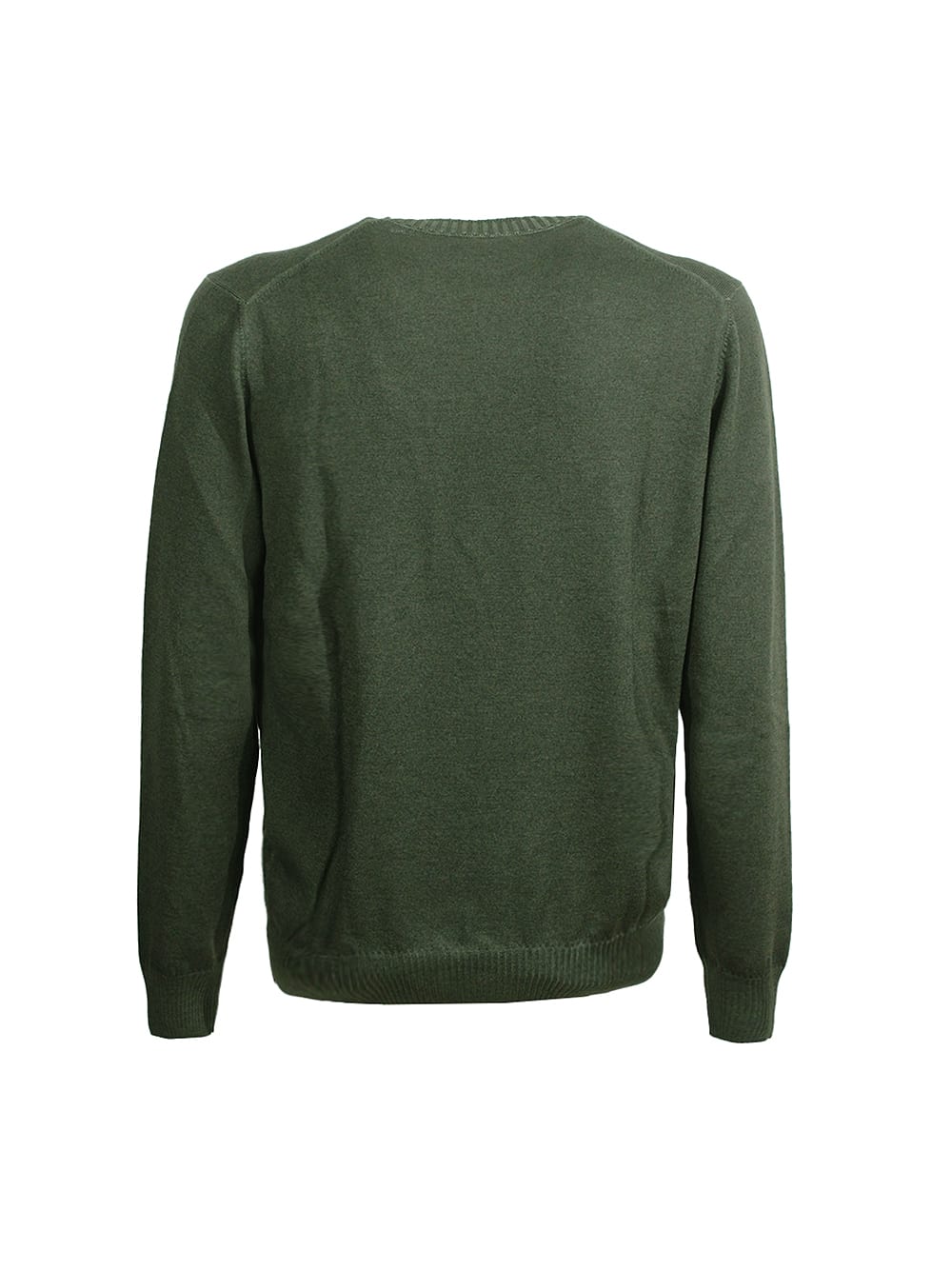 Shop Fay Crew-neck Sweater  In Green