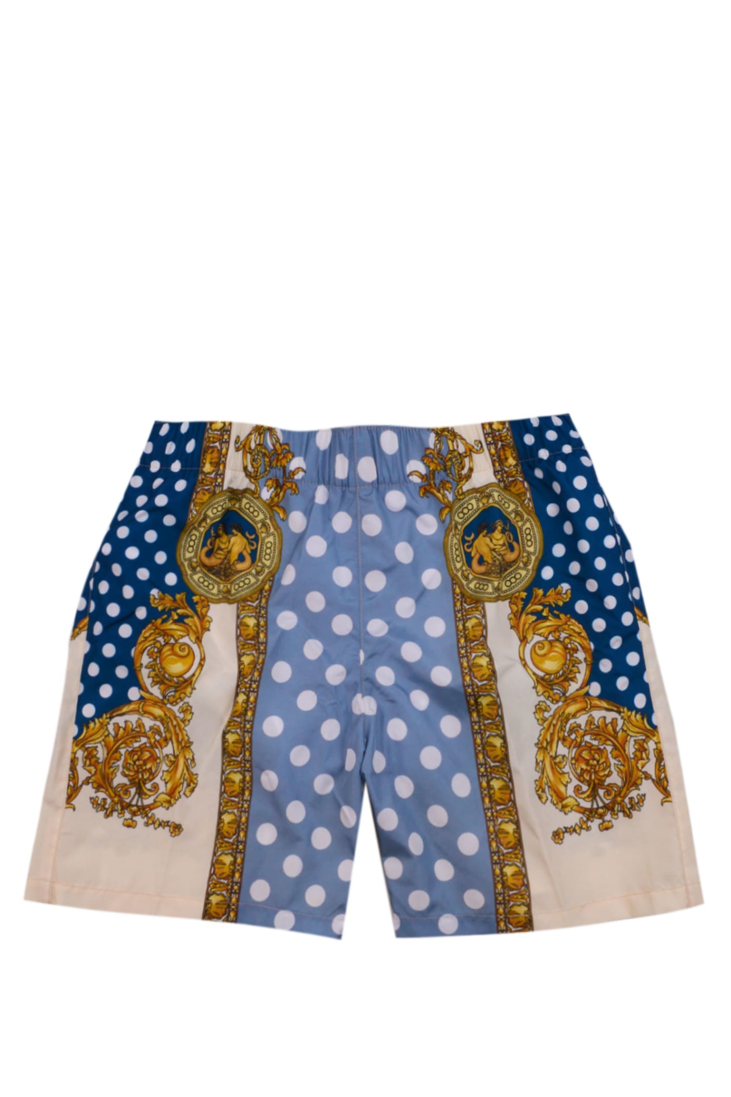 VERSACE SHORTS SWIMSUIT WITH PRINT
