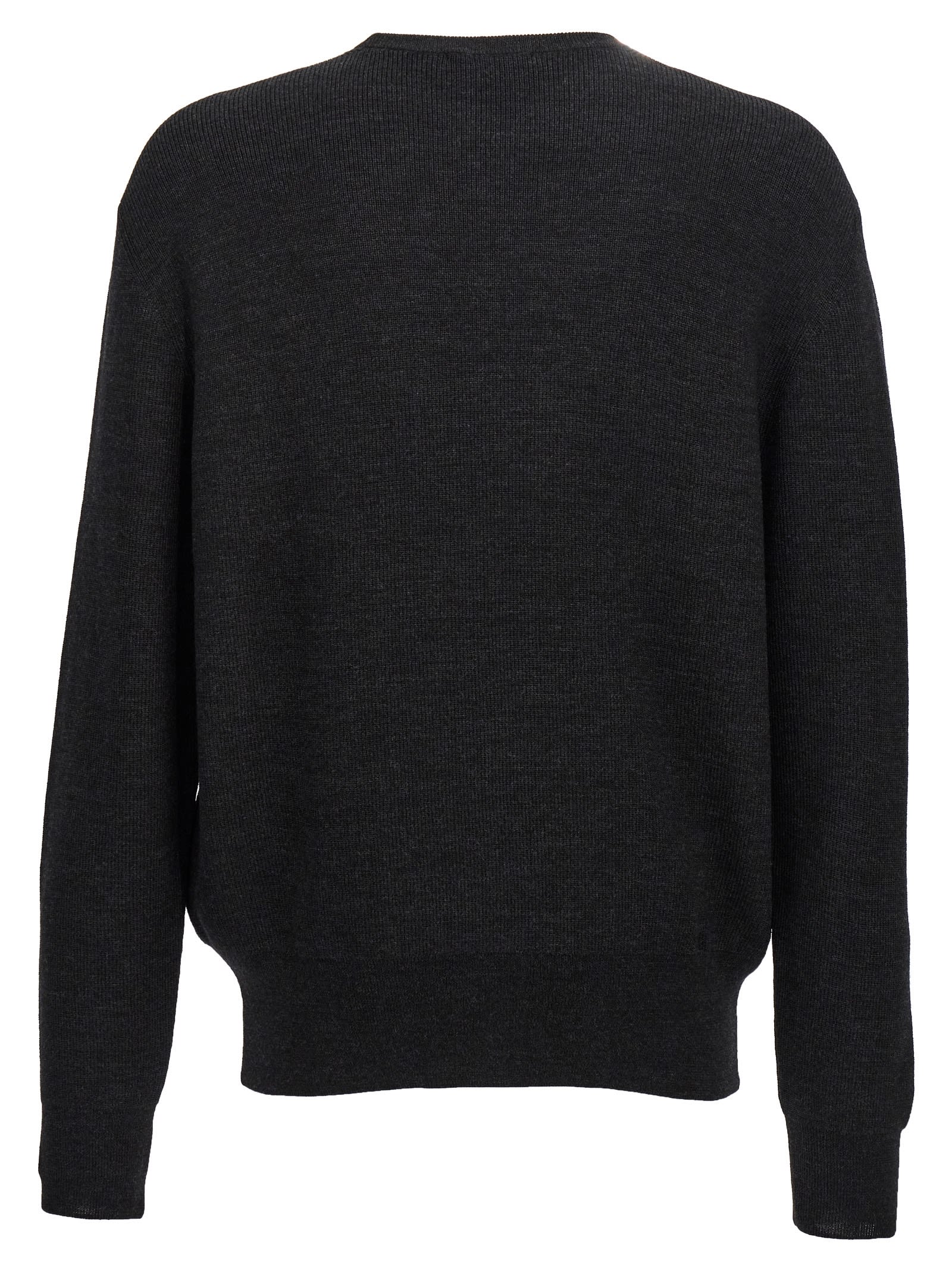 Shop Lemaire Crewneck Sweater In Gray