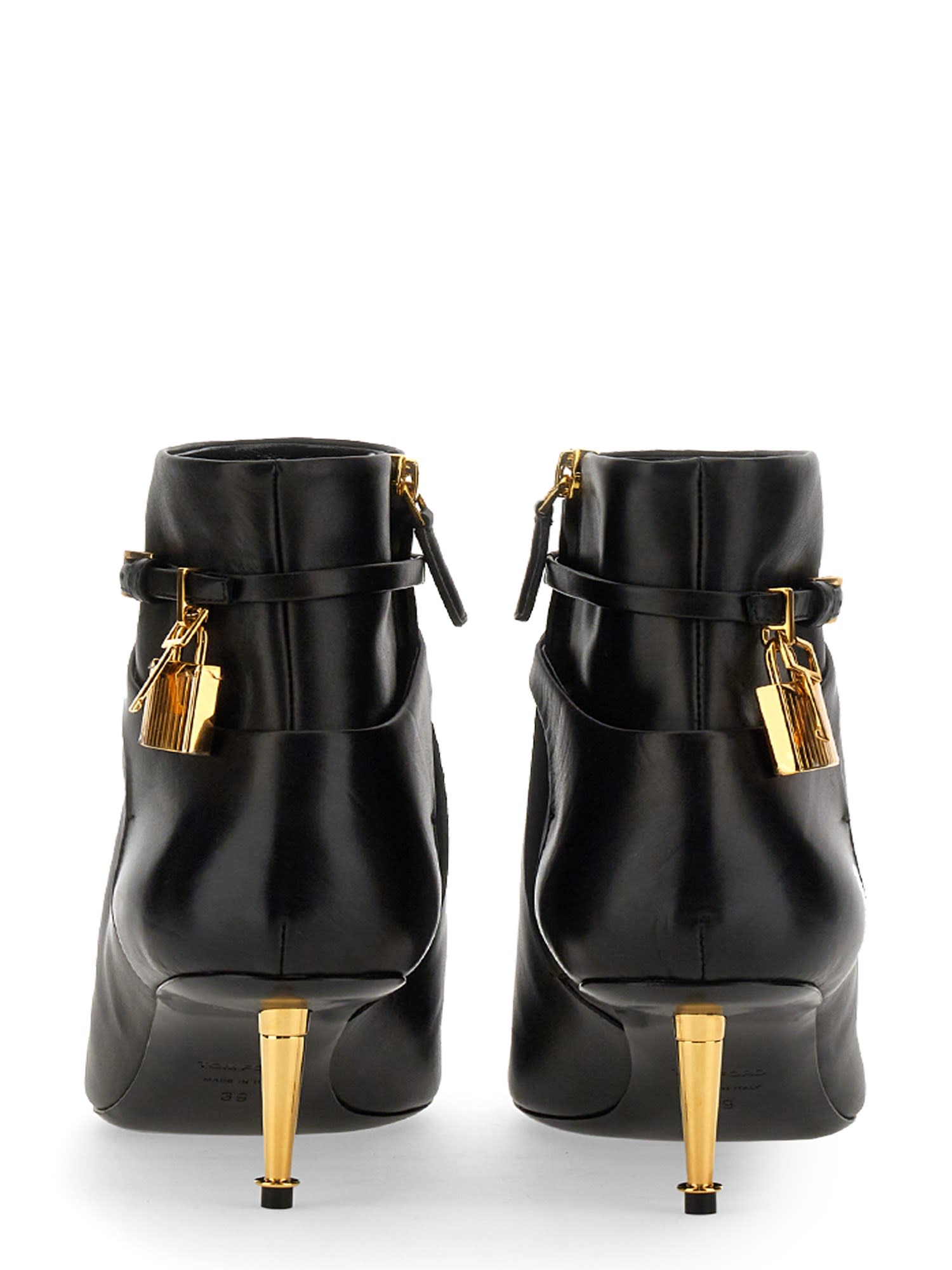 Tom Ford Padlock Boot In Black | ModeSens