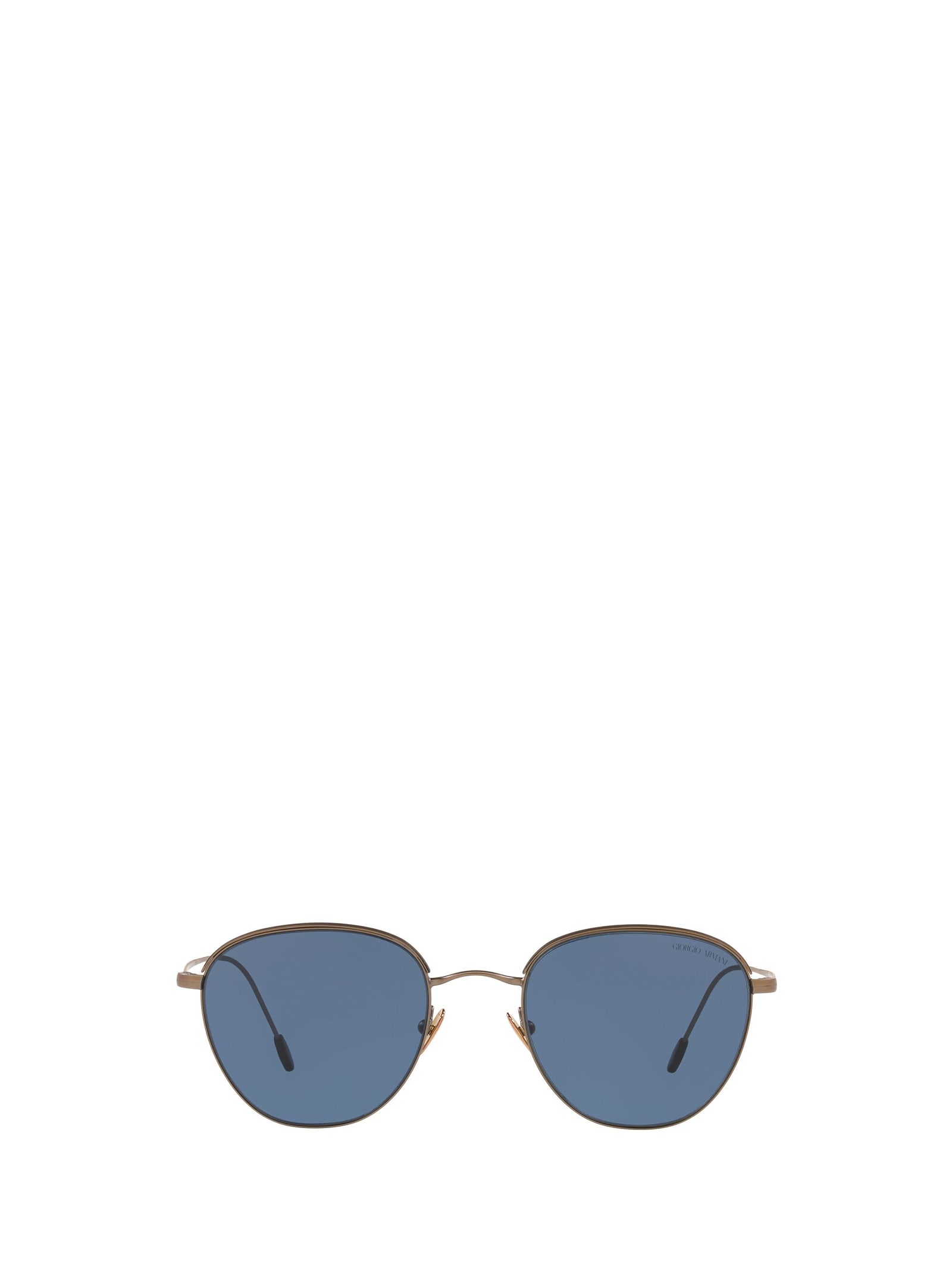 giorgio armani ar6048 matte bronze / matte black sunglasses