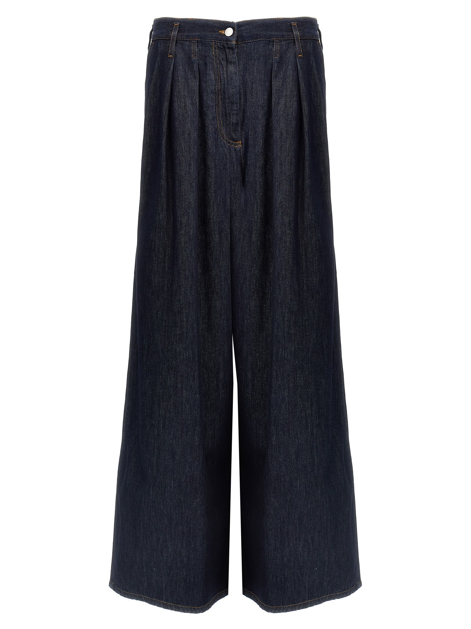 Shop Dries Van Noten Pamplona Jeans In Blue