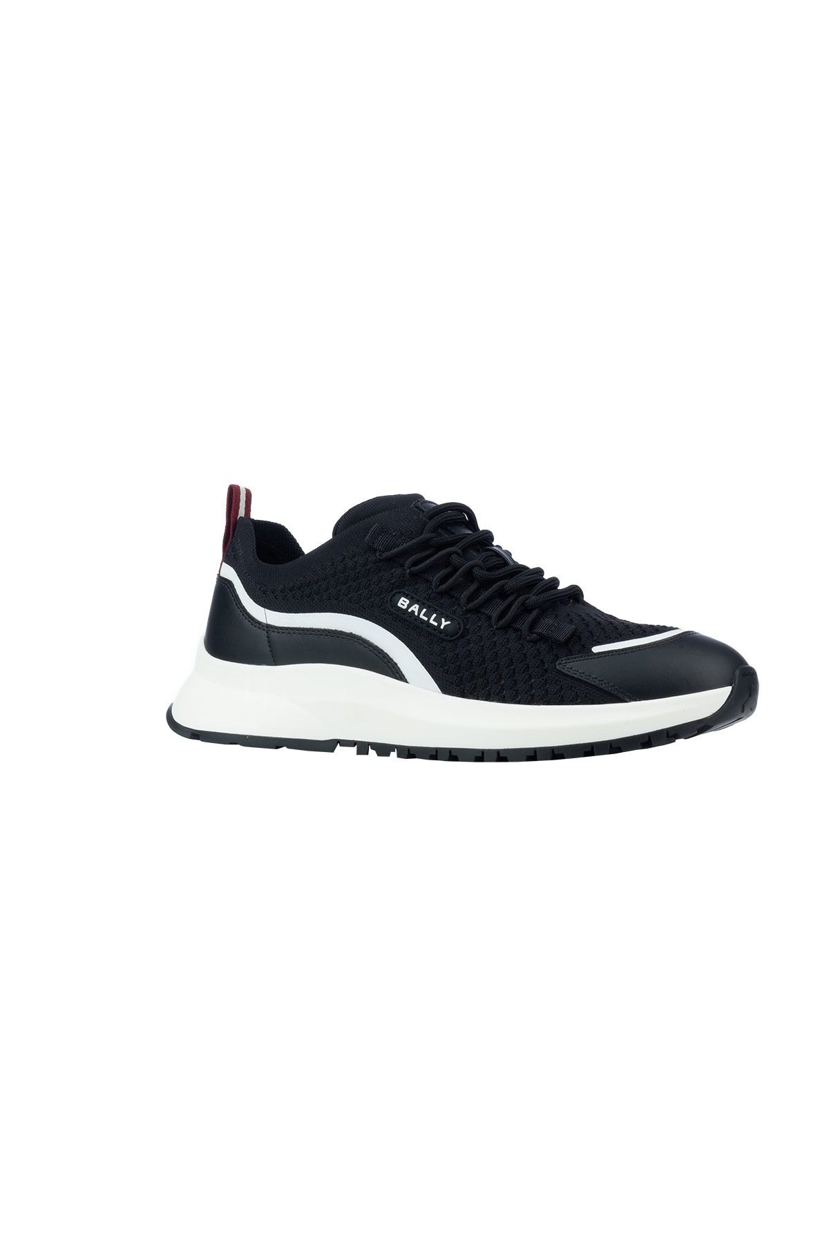 Shop Bally Sneakers In Black White