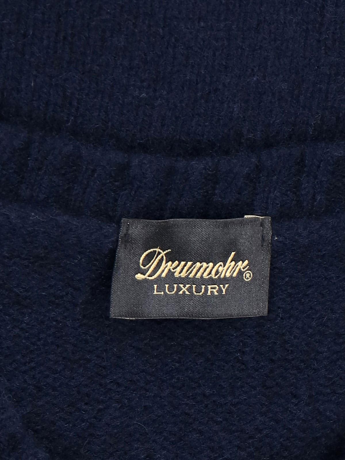 Shop Drumohr Classic Sweater In Navy