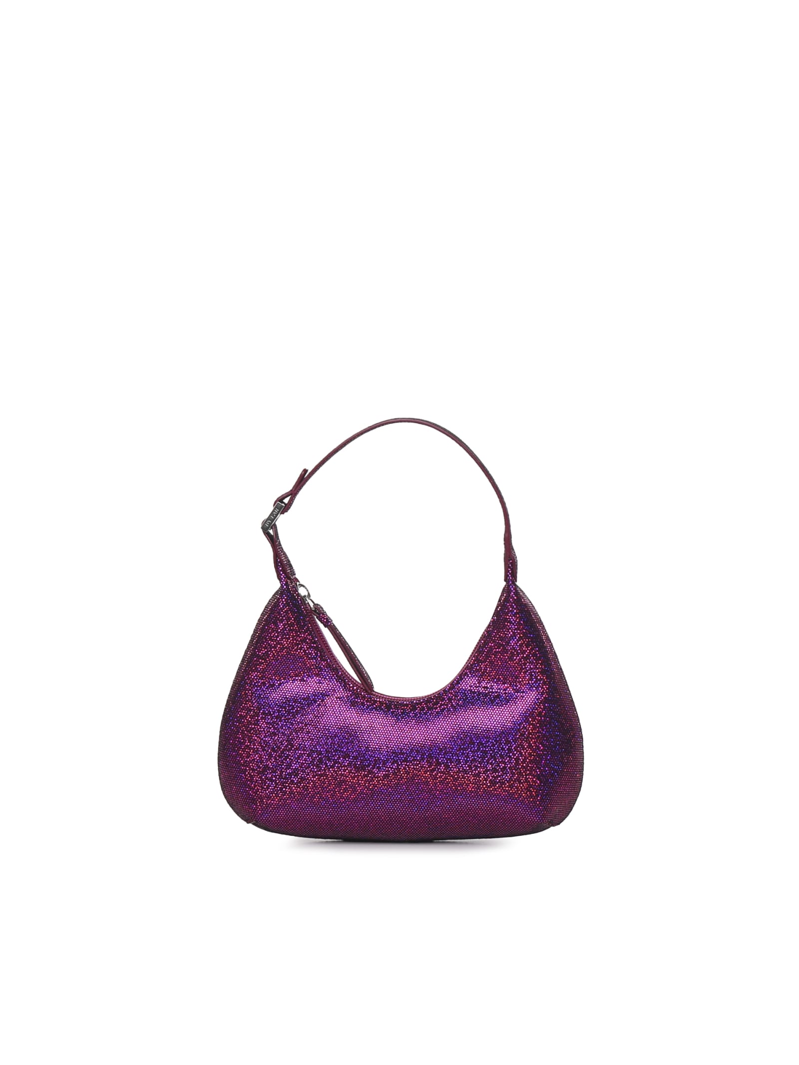 Amber leather handbag By Far Pink in Leather - 34179018