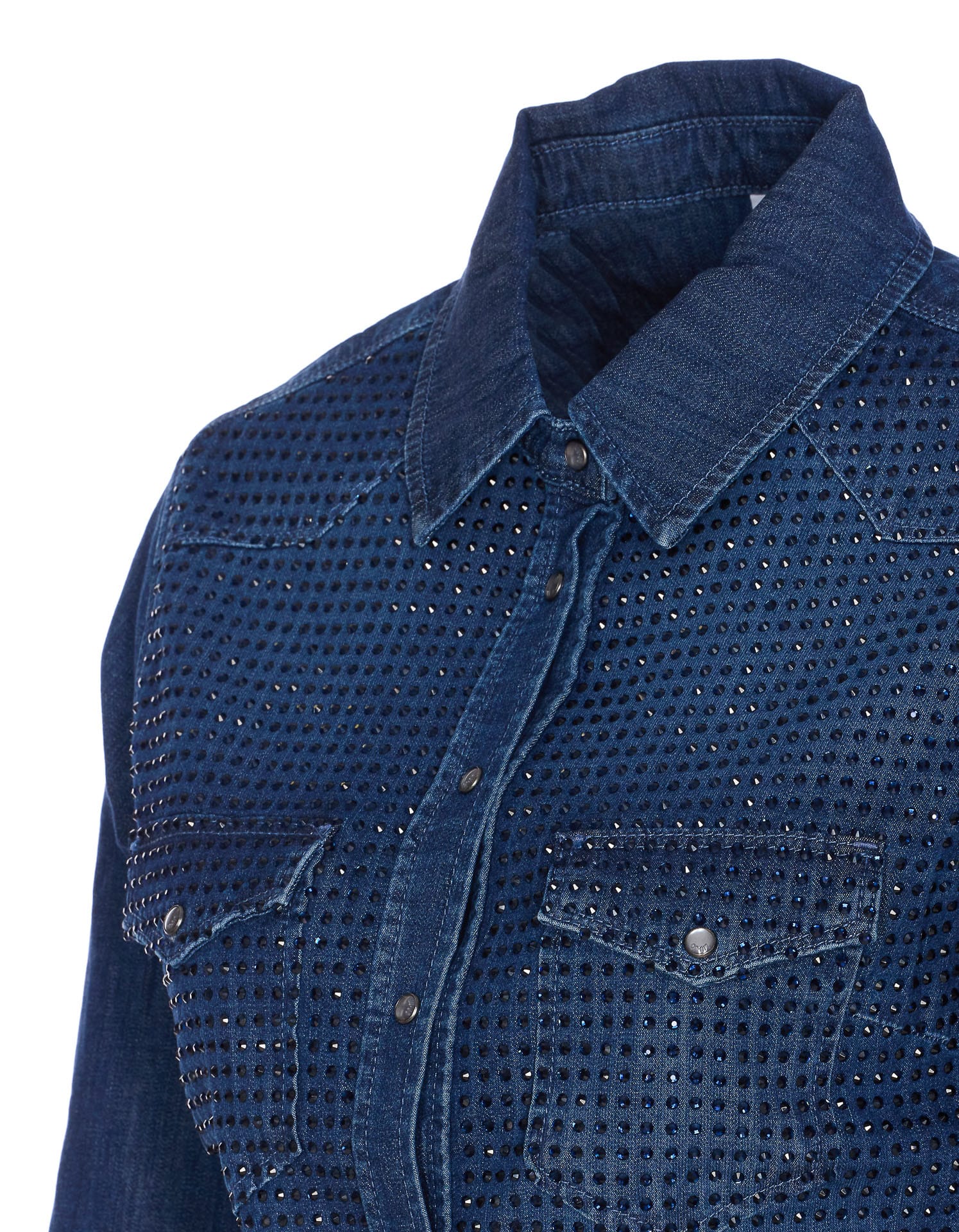 Liu •jo Denim Shirt Liu-jo In Blue