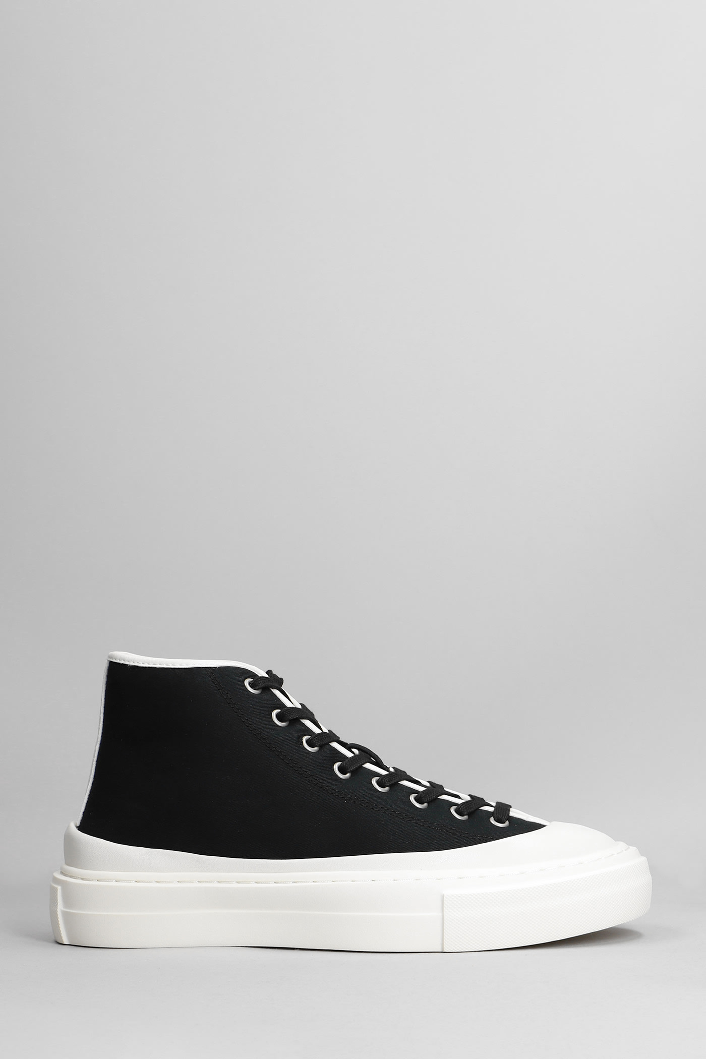 Attachment Sneakers In Black Synthetic Fibers